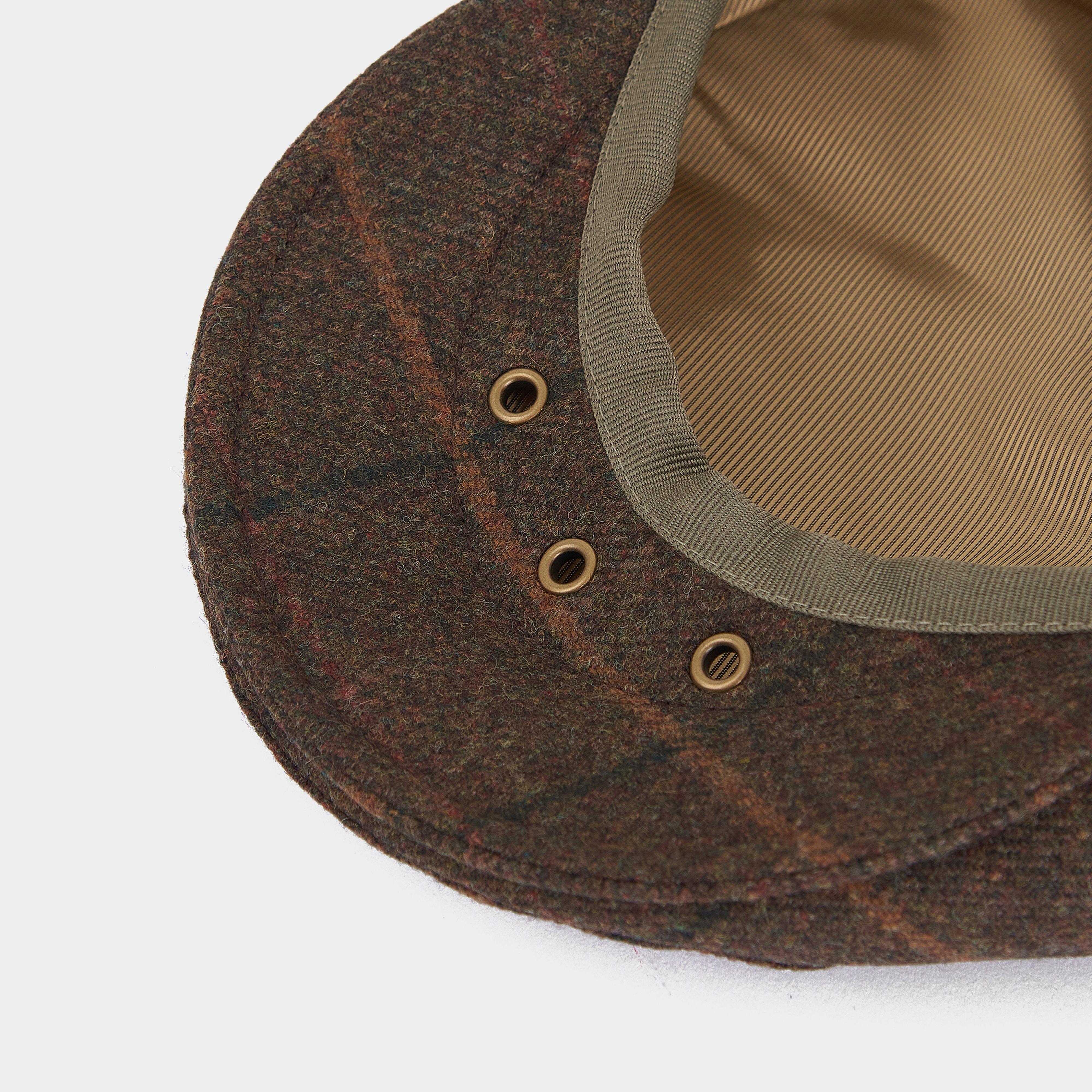 Mens Crieff Flat Cap Classic Brown