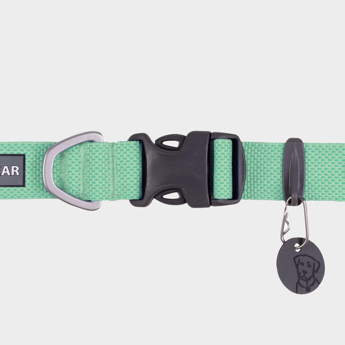 Hi & Light™ Lightweight Dog Collar Sage Green