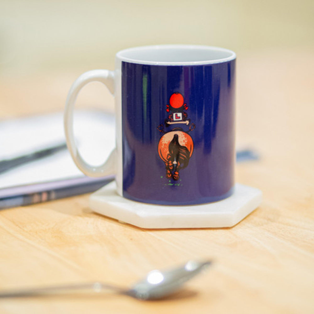 Thelwell Collection Mug Navy