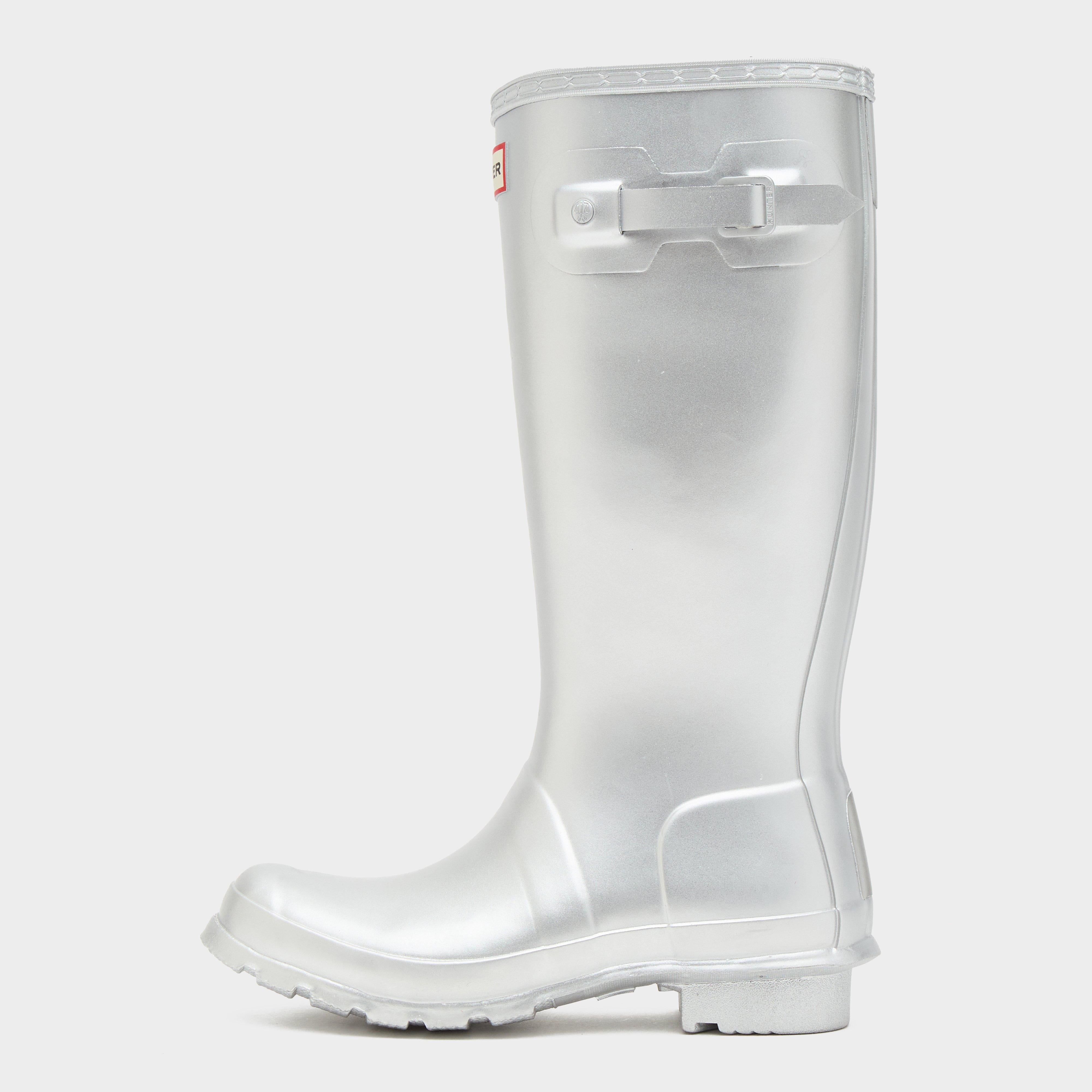 Kids Big Kids Original Metallic Wellington Boots Silver