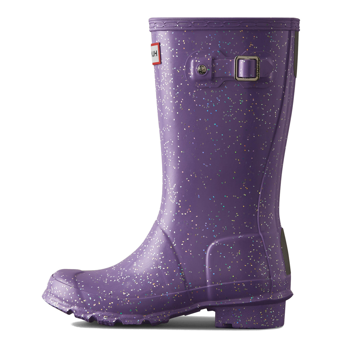 Kids Original Starcloud Glitter Wellington Boots Purple