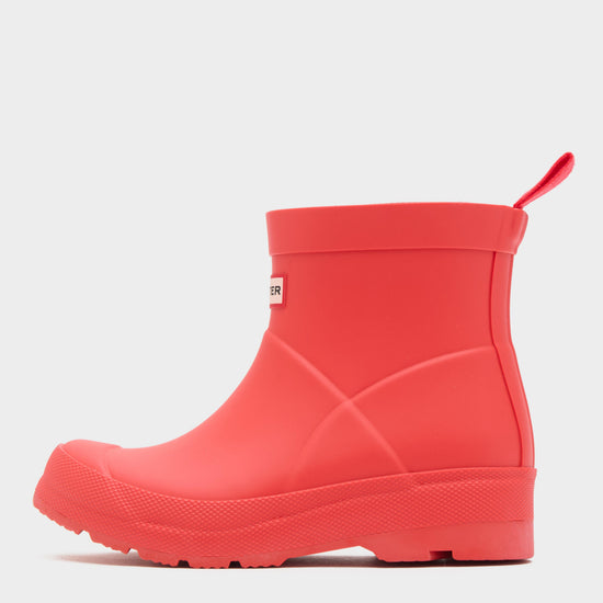 Kids Big Kids Play Wellington Boots Logo Red