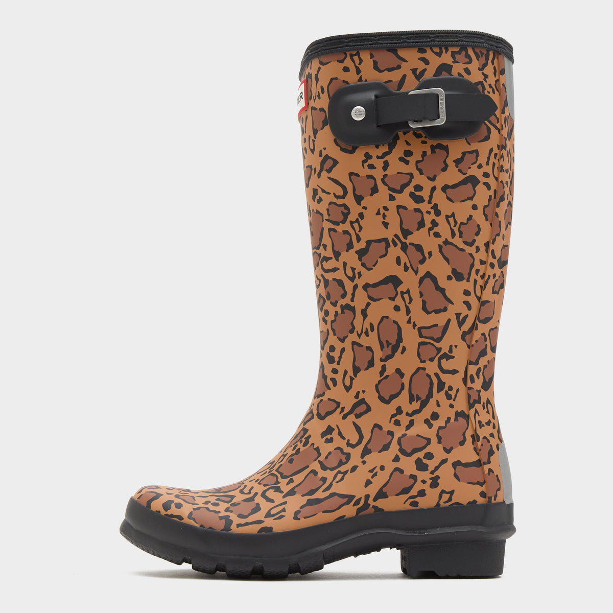 Kids Big Kids Original Leopard Print Wellington Boots Brown