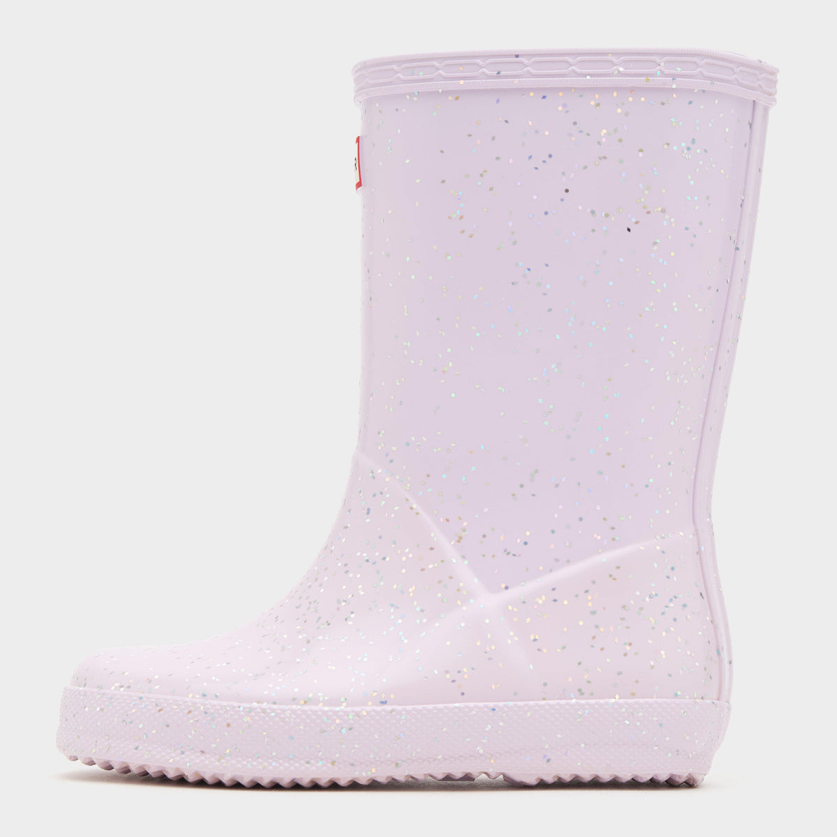 Kids Original First Giant Glitter Wellington Boots Tempered Mauve