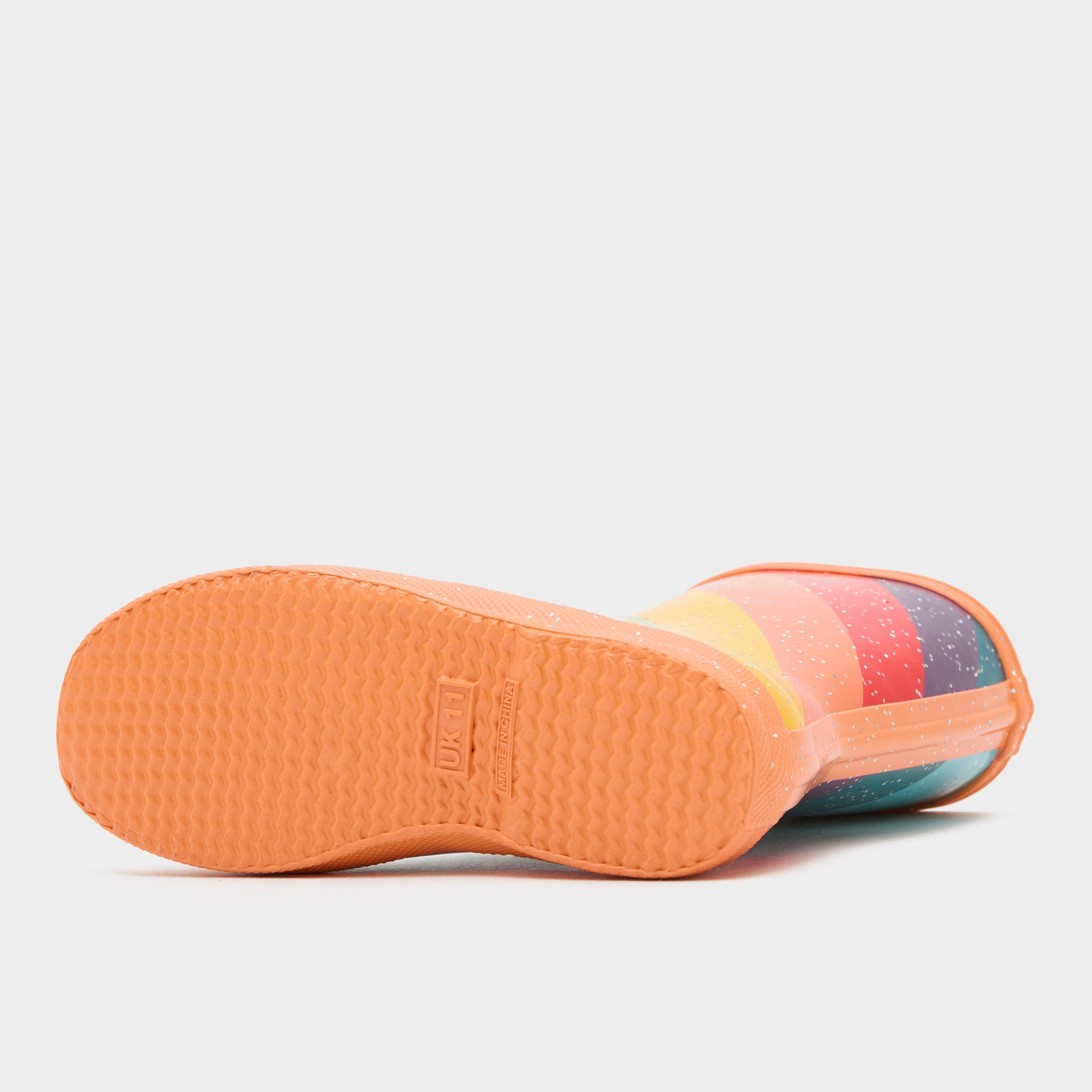 Kids First Classic Rainbow Wellington Boots Rainbow Stripe