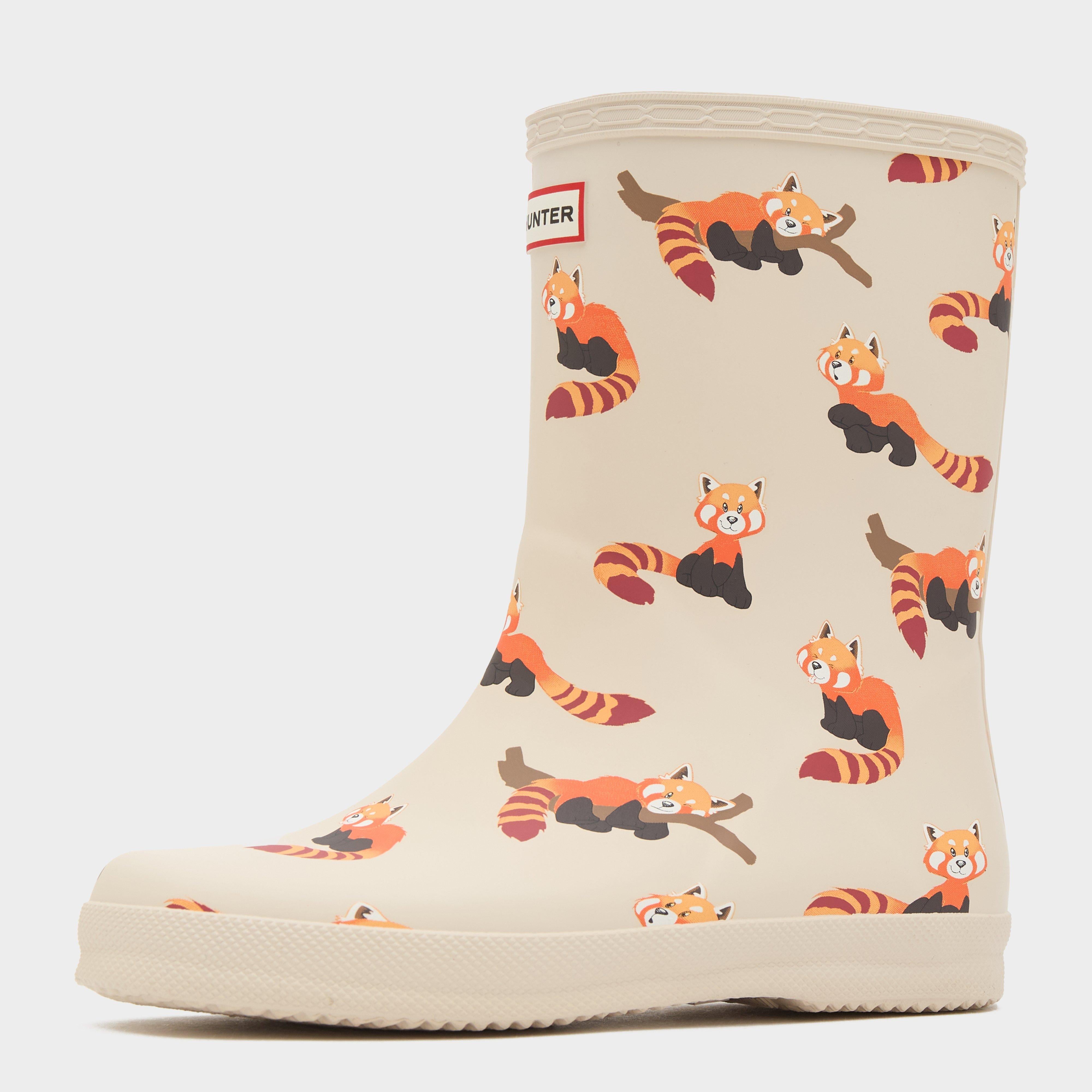 Kids First Classic Panda Wellington Boots White Pandas