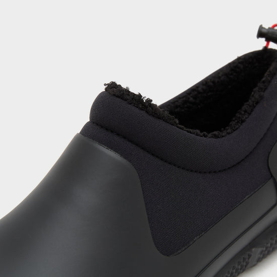 Mens Original Sherpa In/Out Rubber Shoes Black