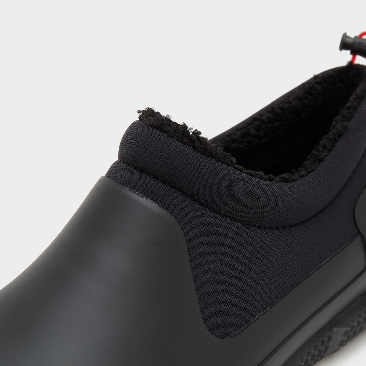 Mens Original Sherpa In/Out Rubber Shoes Black