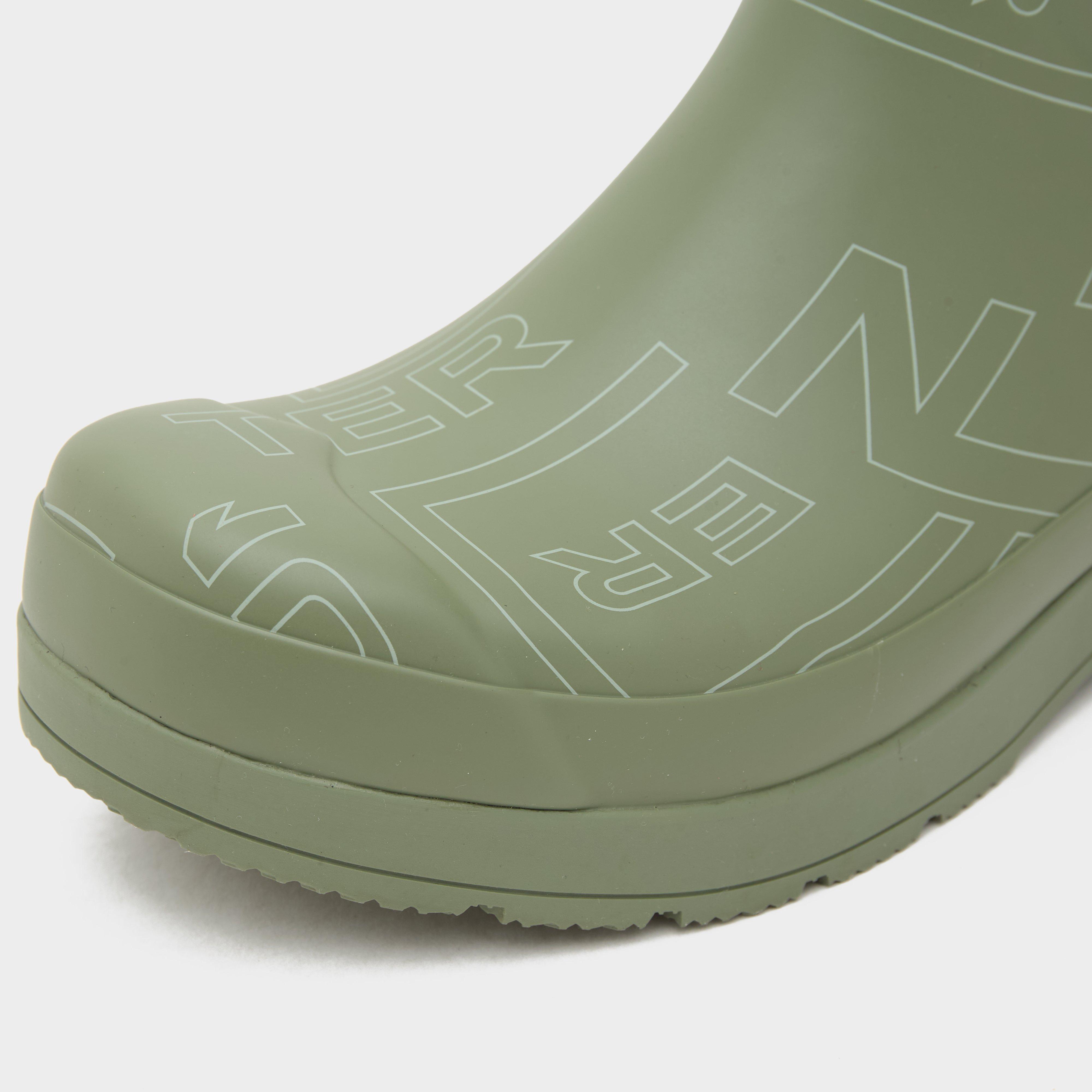 Mens Play Short Neoprene Wellington Boots Green