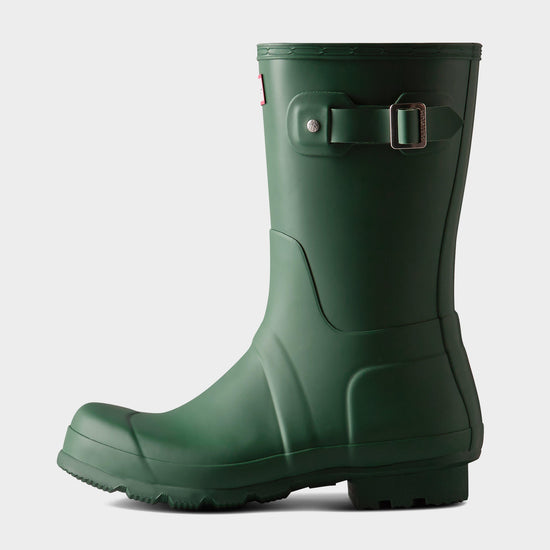 Mens Original Short Wellington Boots Green