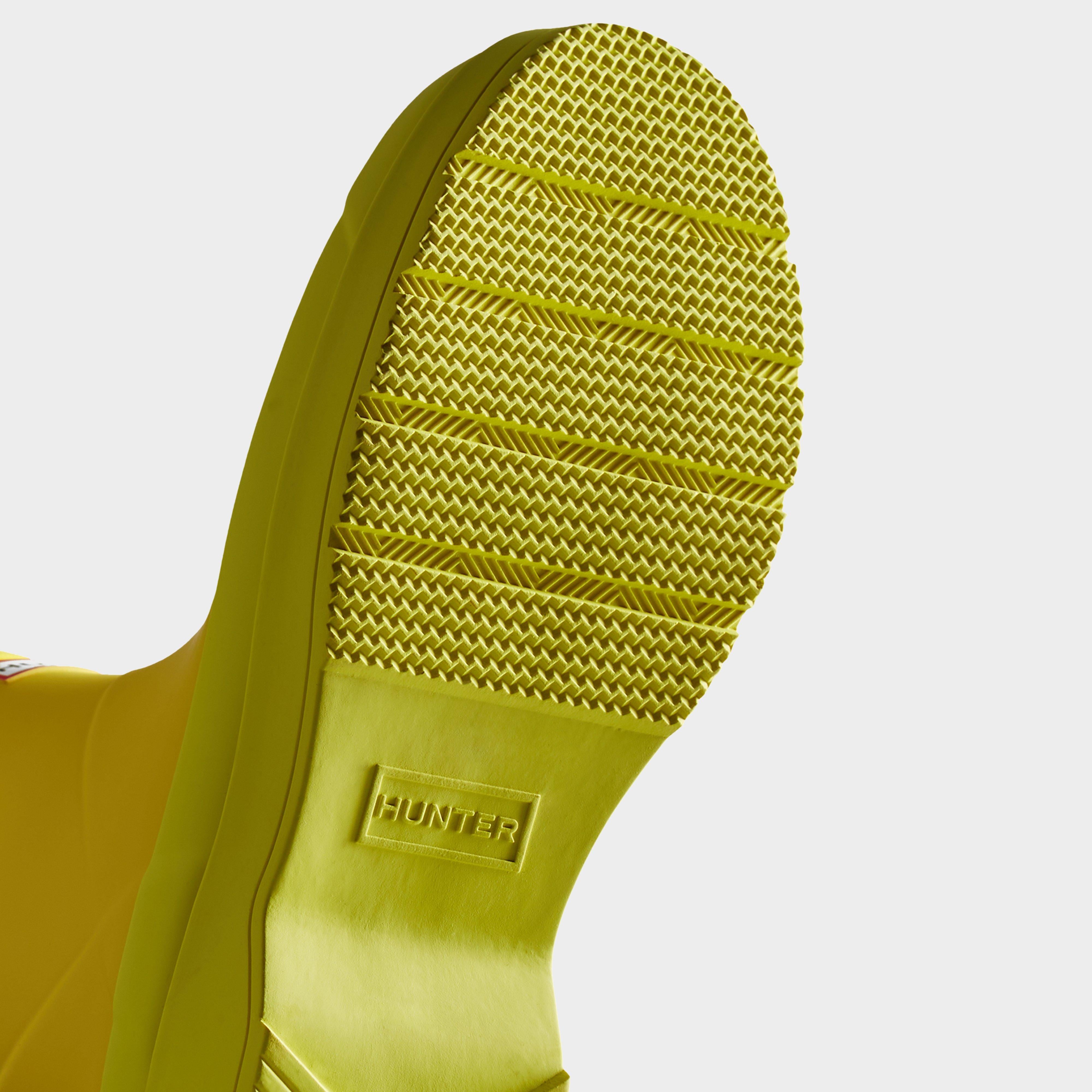 Mens Play Short Wellington Boots Yellow