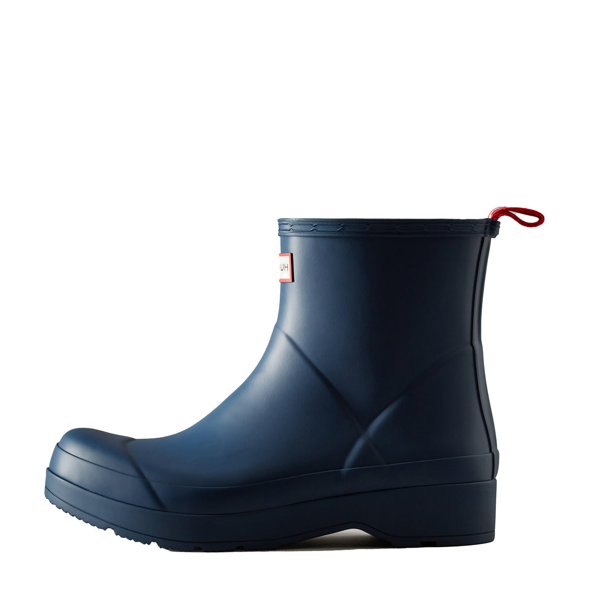 Mens Play Short Wellington Boots Navy