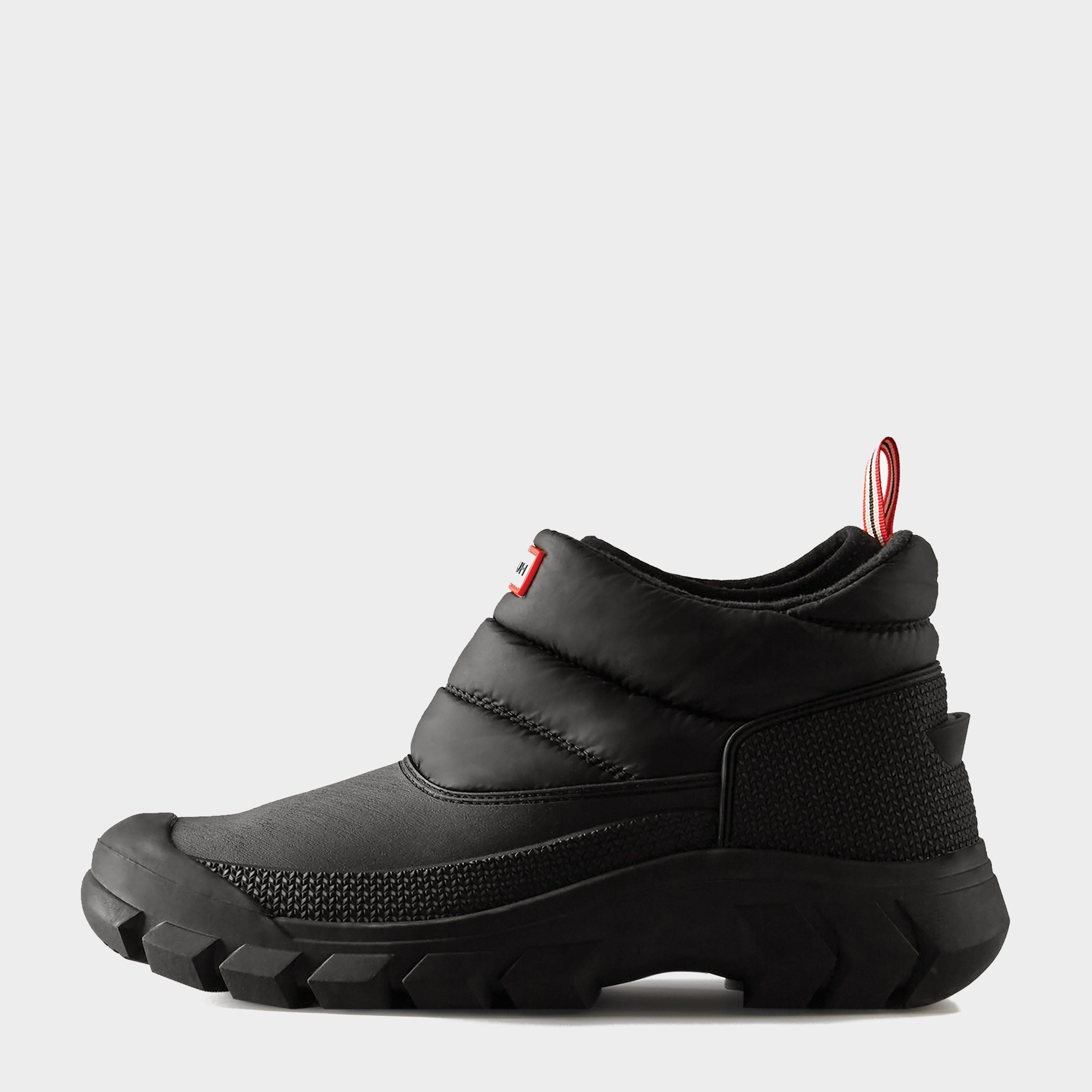 Mens Intrepid Ankle Snow Boots Black