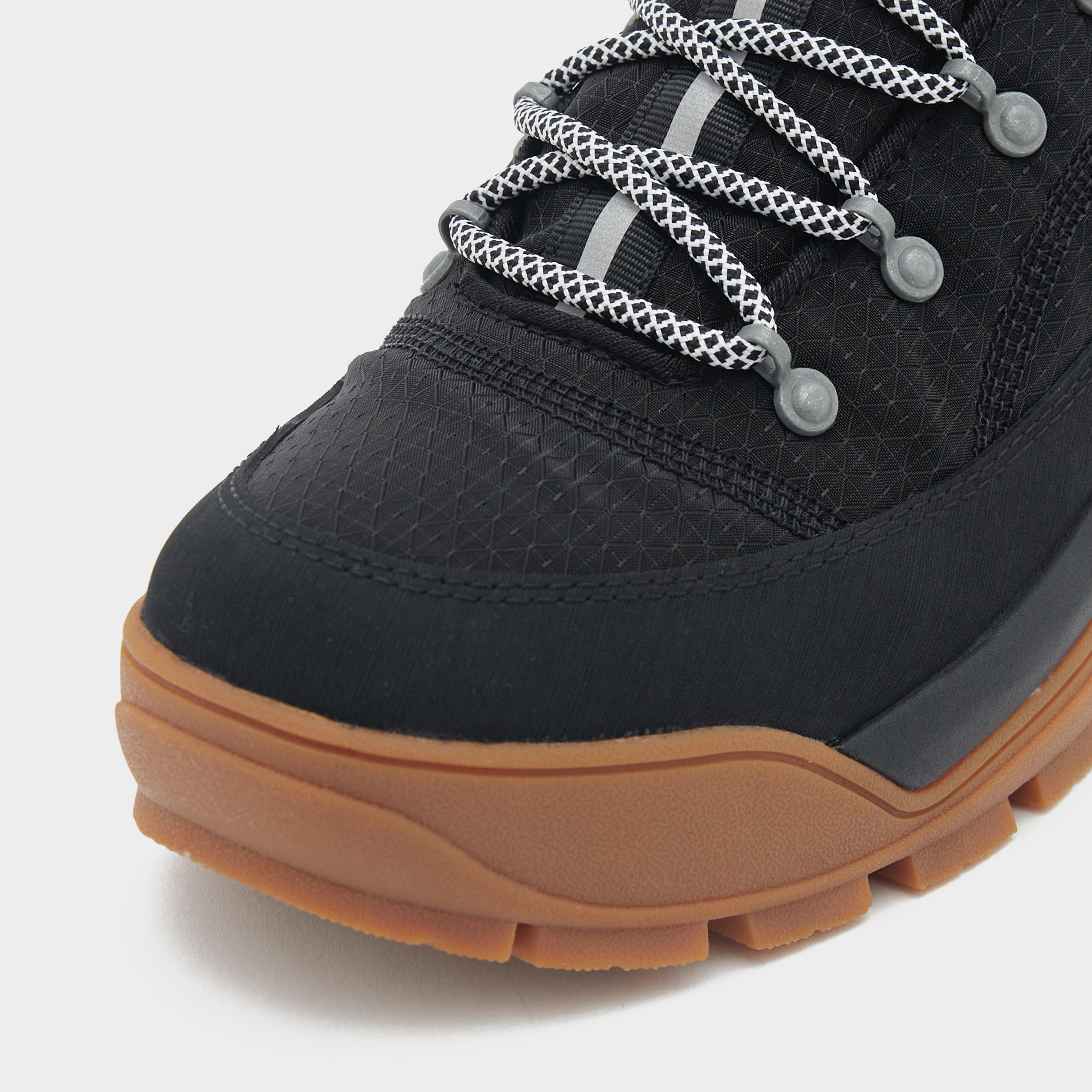 Mens Travel Explorer Lace-Up Command Boots Black