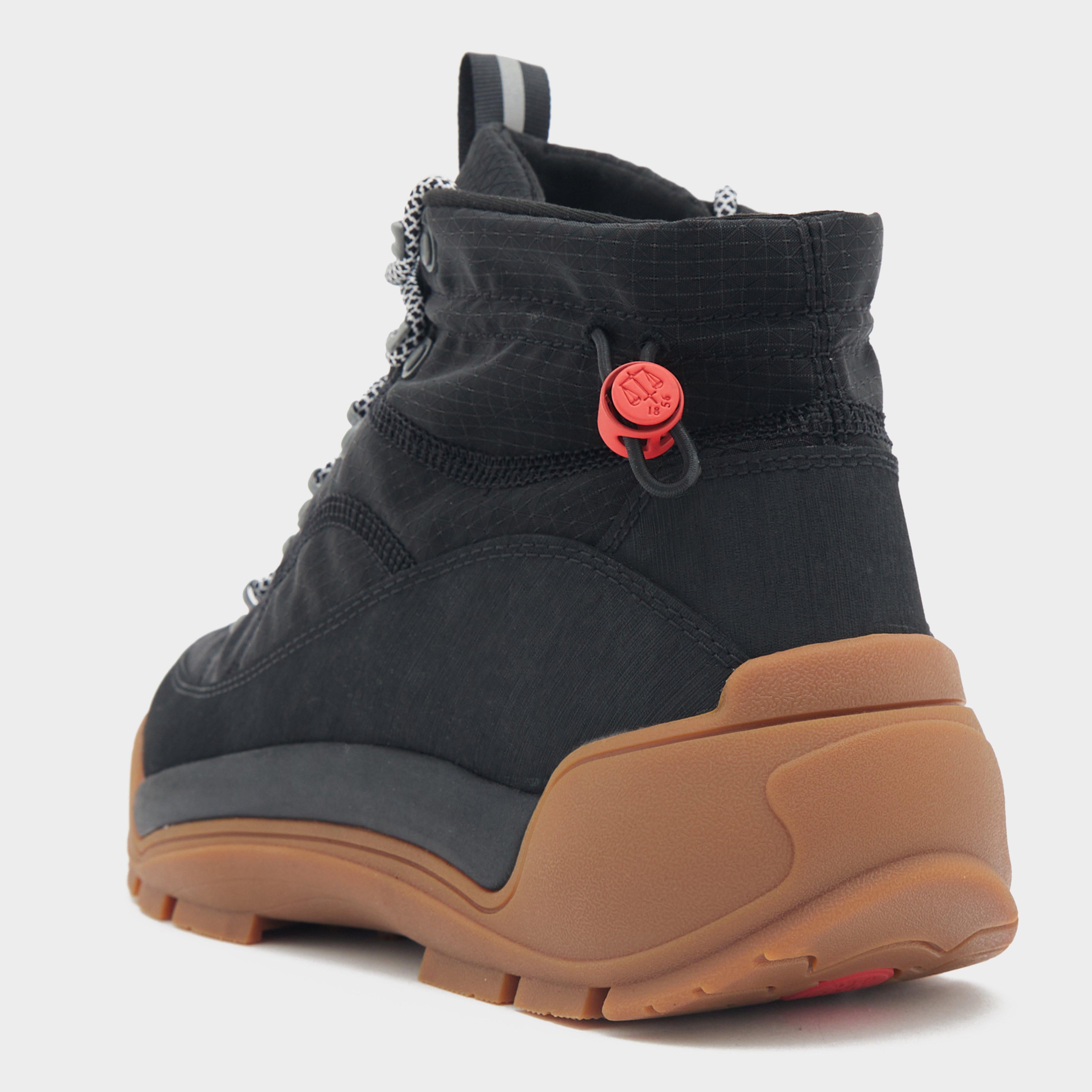 Mens Travel Explorer Lace-Up Command Boots Black