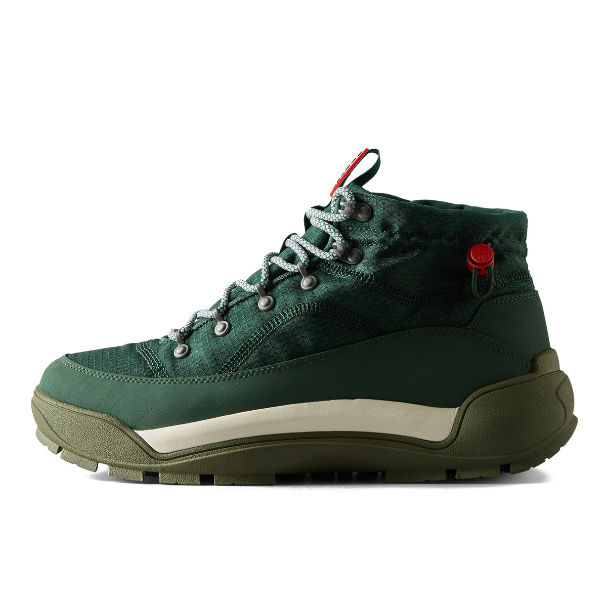 Mens Travel Explorer Lace-Up Command Boots Dense Green/Shaded White/Linear Rainbow