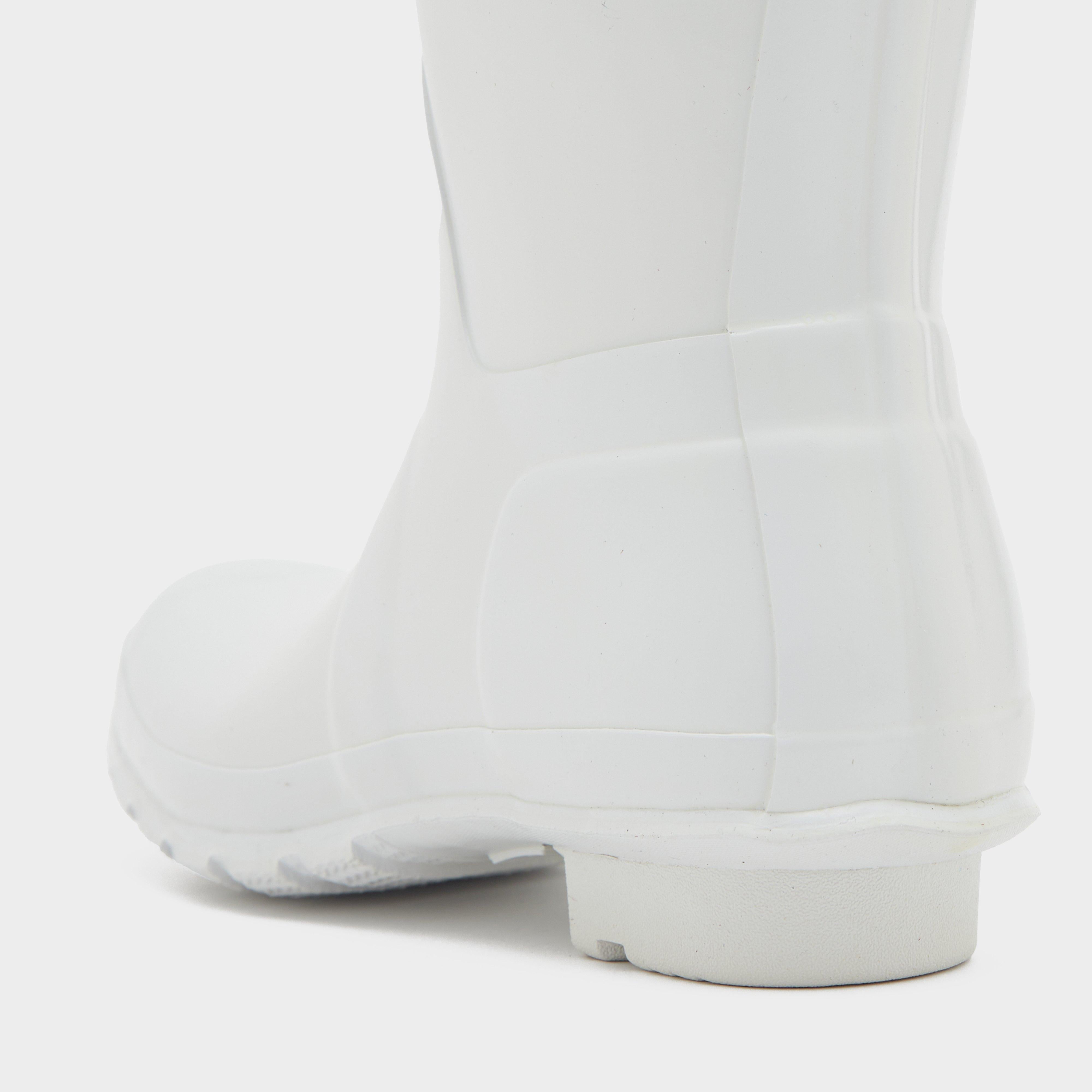 Womens Original Short Gloss Wellington Boots White