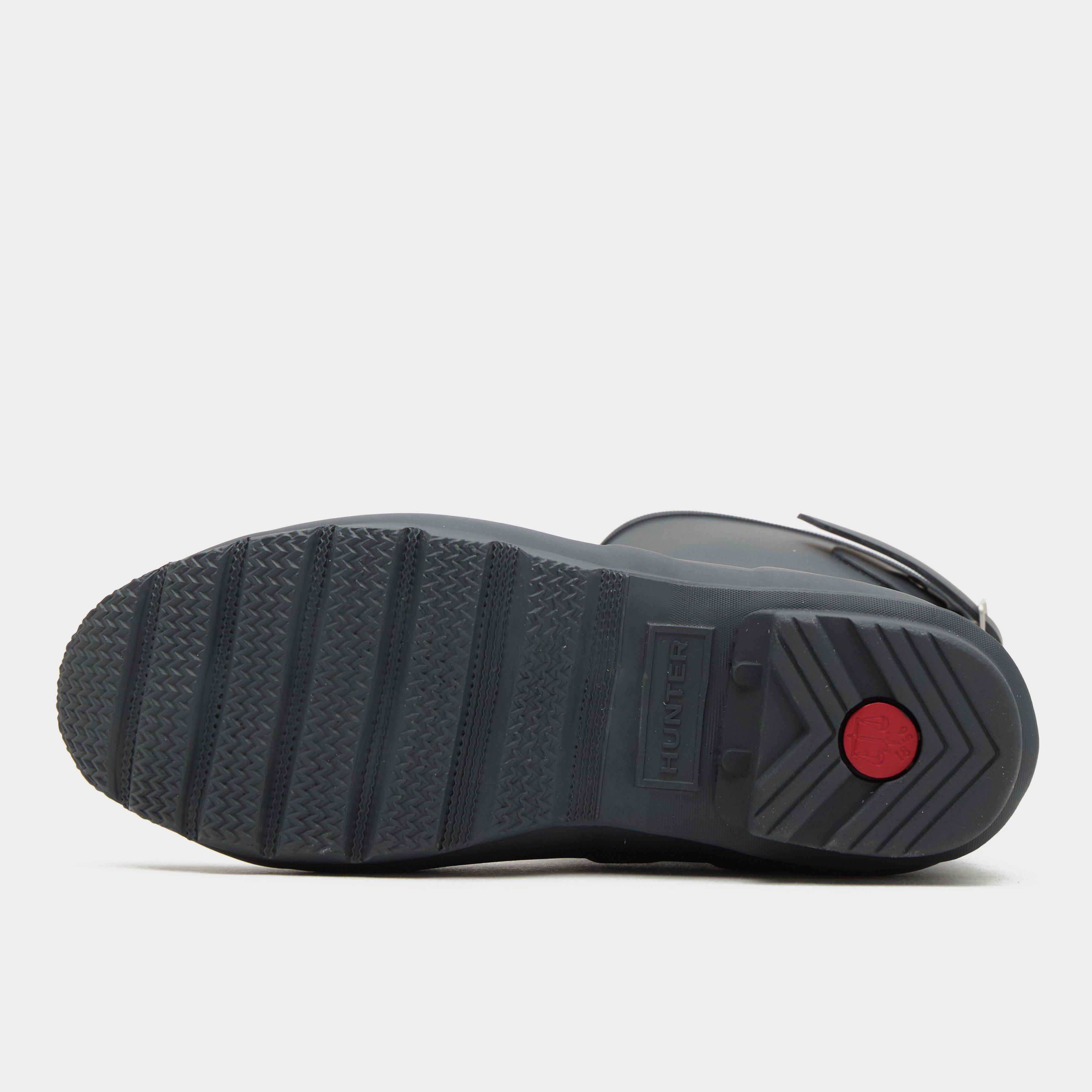 Womens Short Back Adjustable Wellington Boots Black