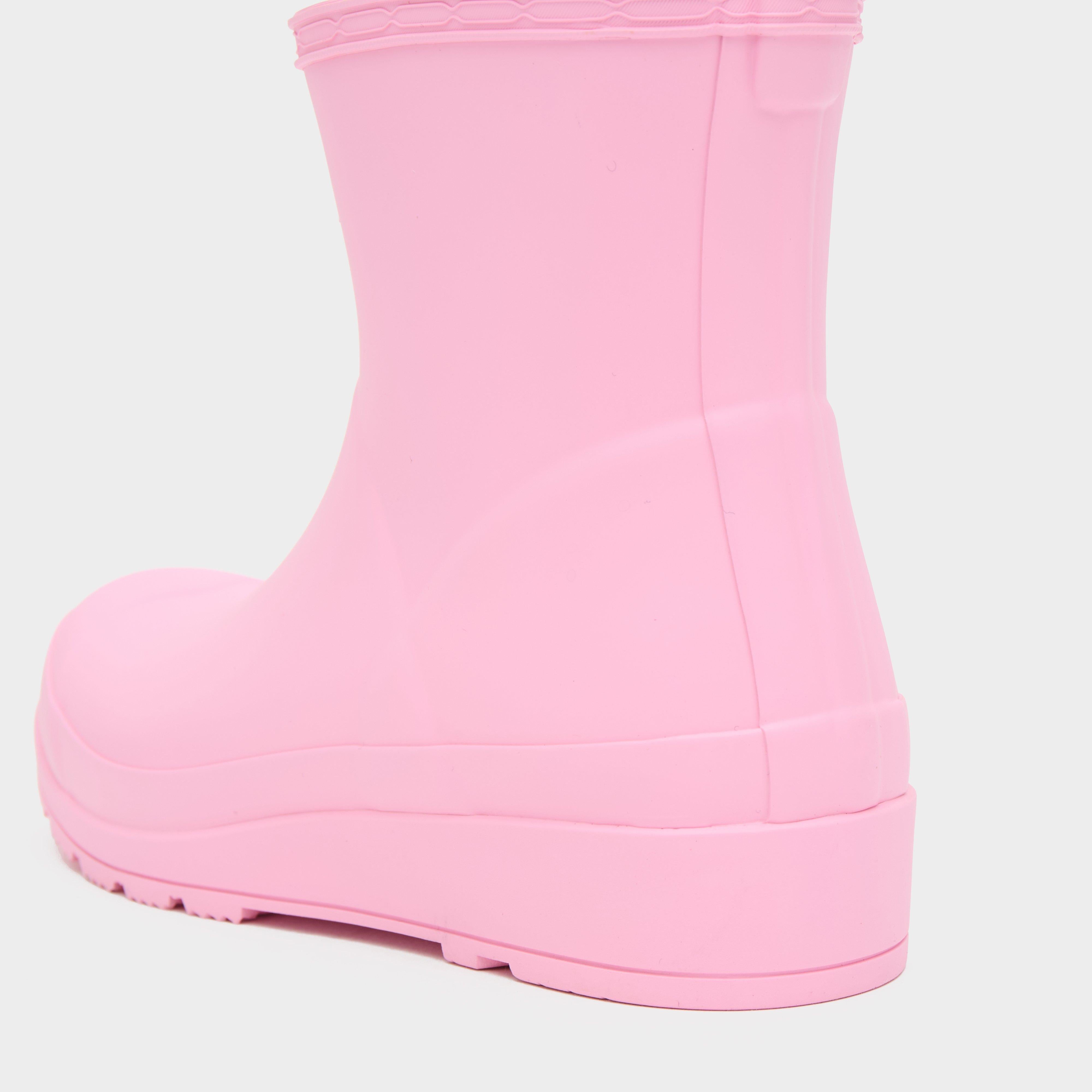 Womens Play Short Wellington Boots Pink Fizz