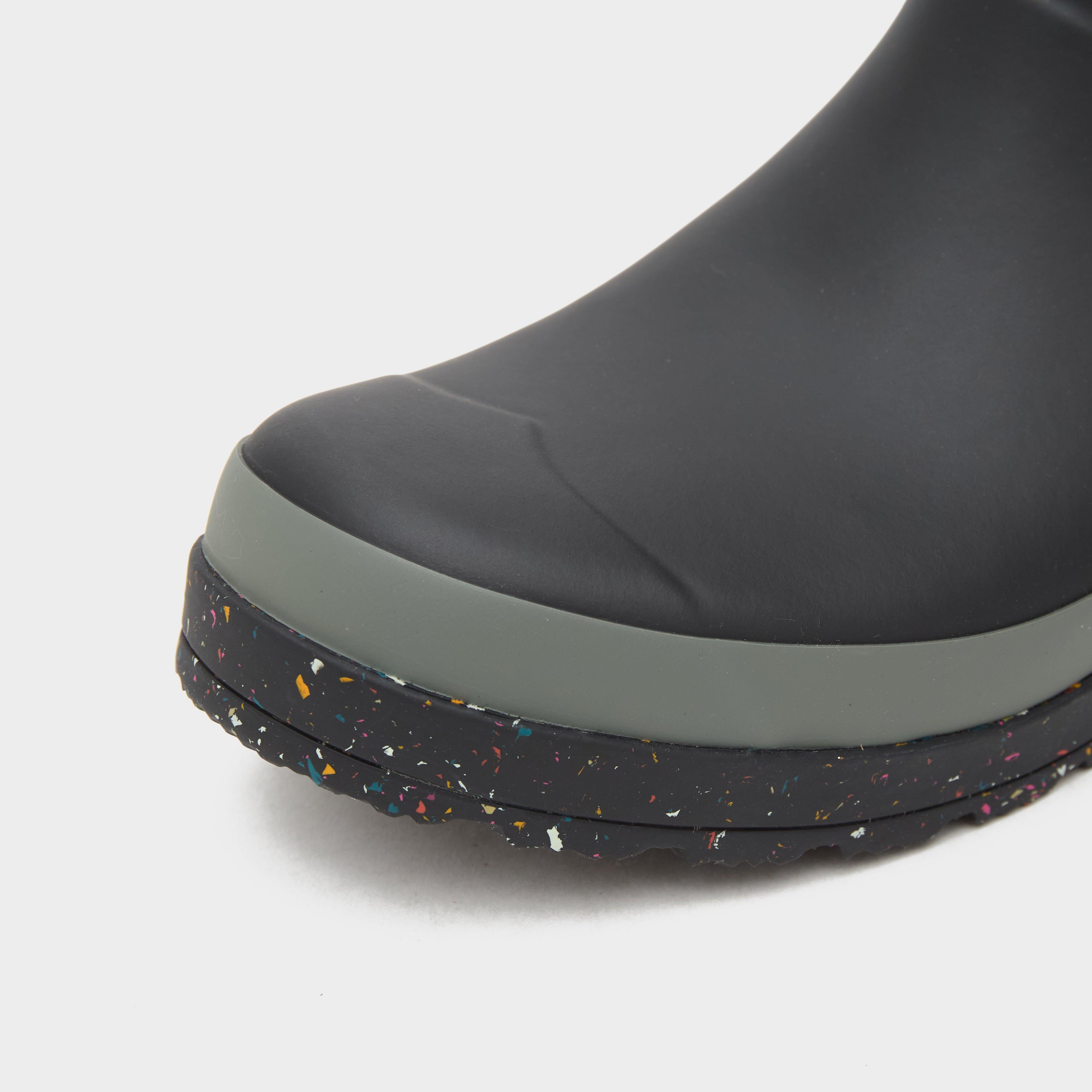 Womens Play Short Speckle Sole Wellington Boots Black/Steall/Spurrey