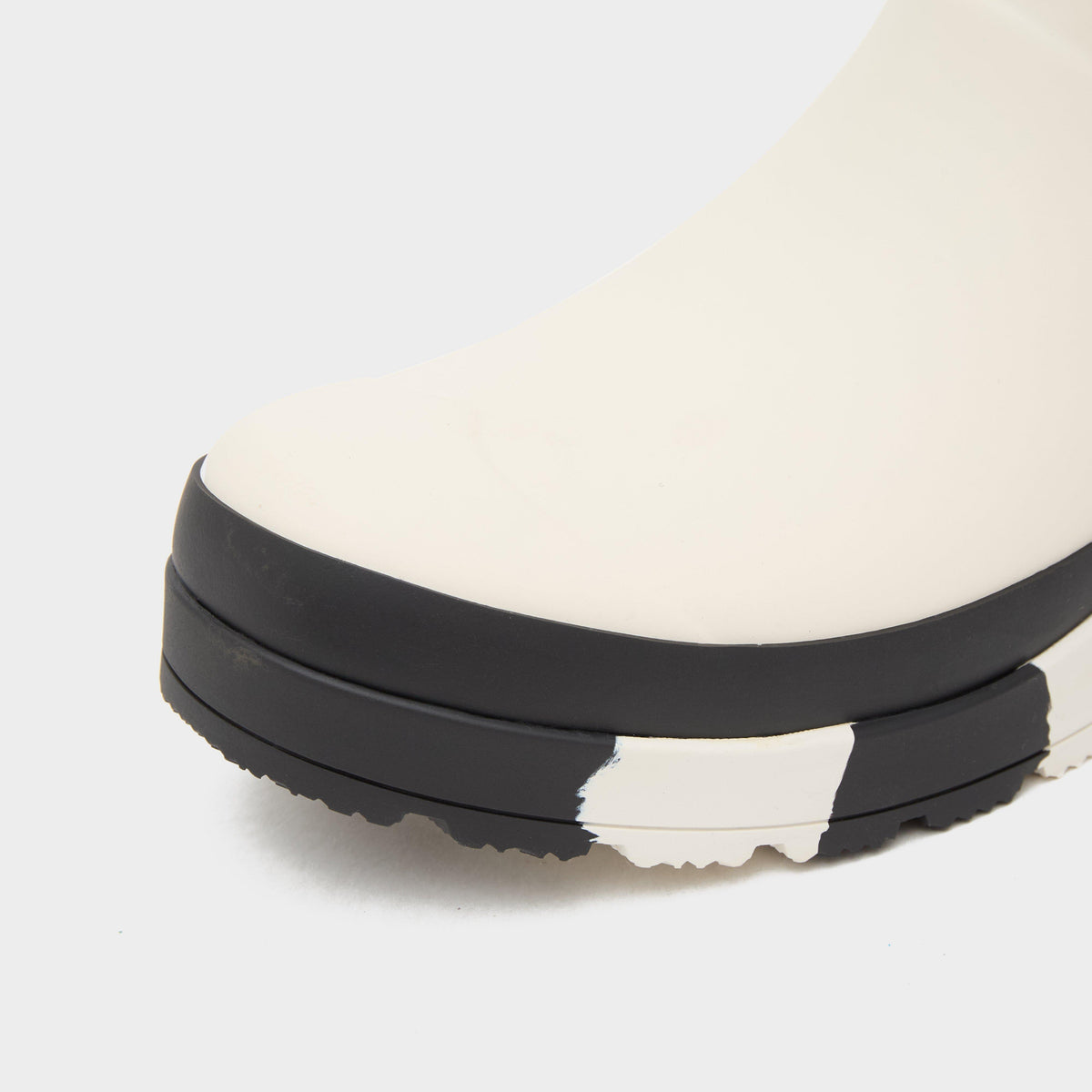 Womens Play Short Striped Wellington Boots Willlow/Black