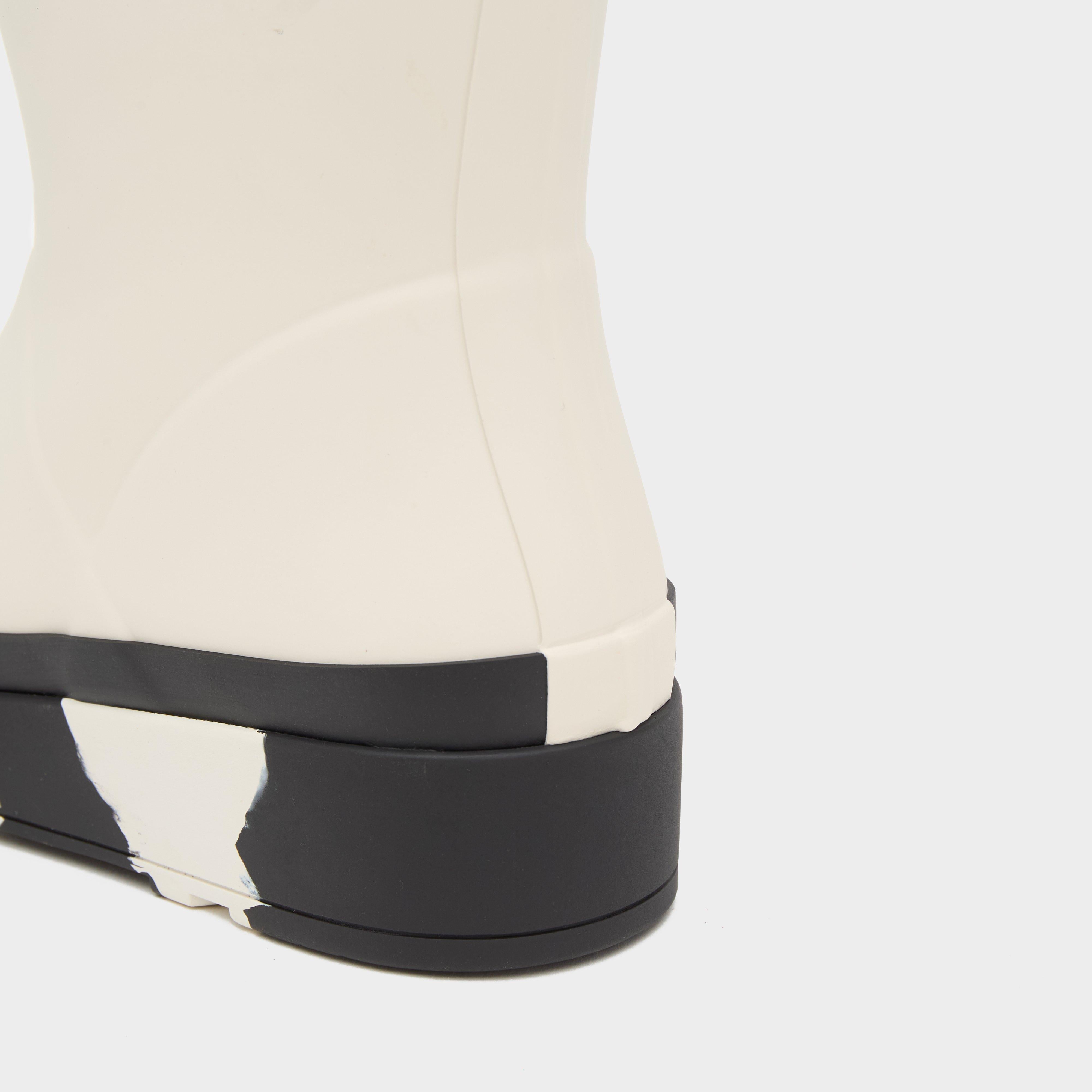 Womens Play Short Striped Wellington Boots Willlow/Black