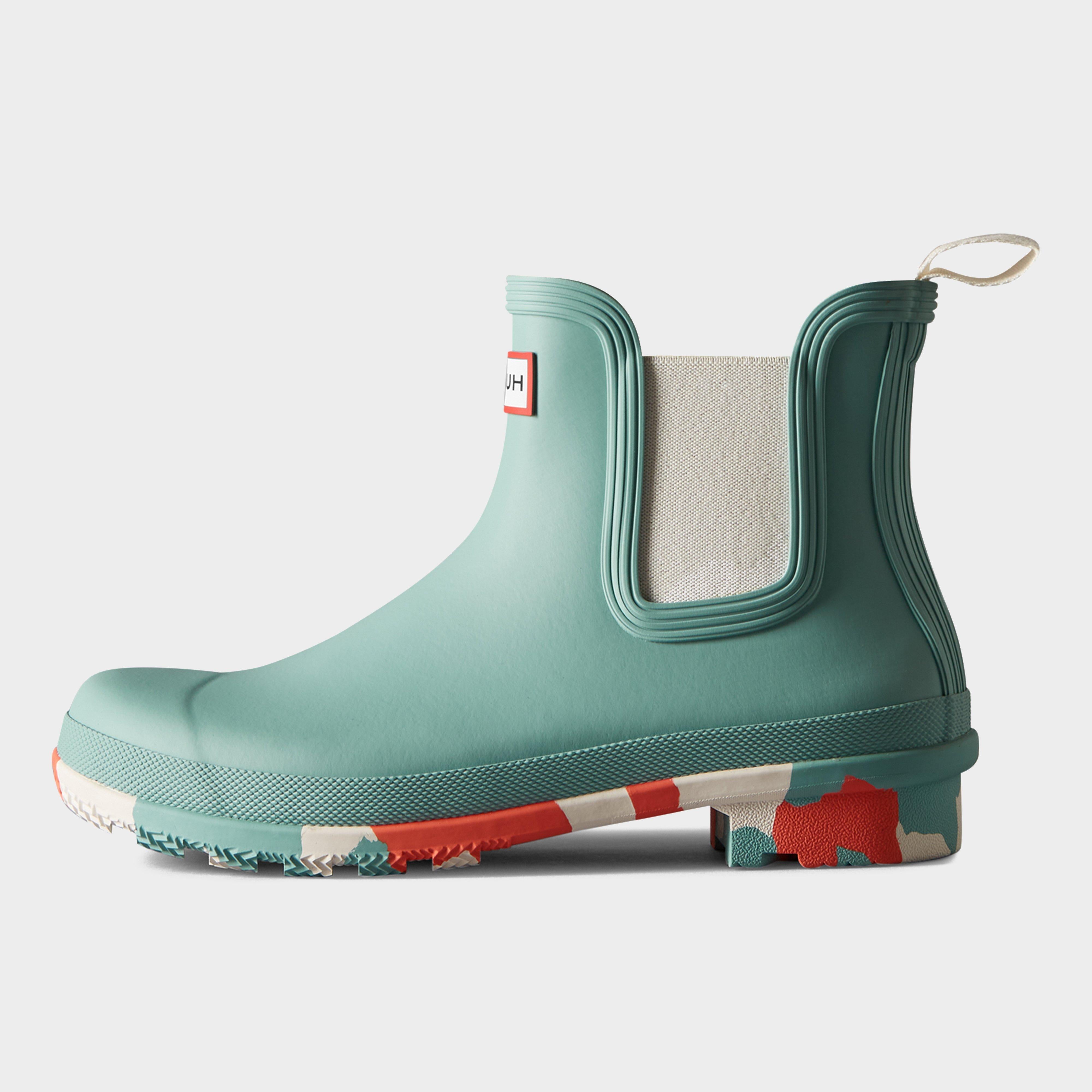 Womens Original Splash Sole Chelsea Boots Teal