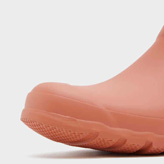 Womens Original Short Tri Colour Logo Backstrap Boots Red Flurry