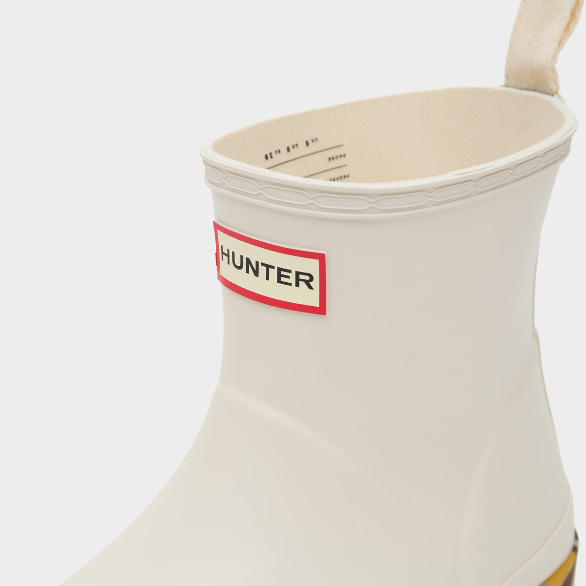 Womens Play Short Camo Sole Rain Wellington Boots Grey