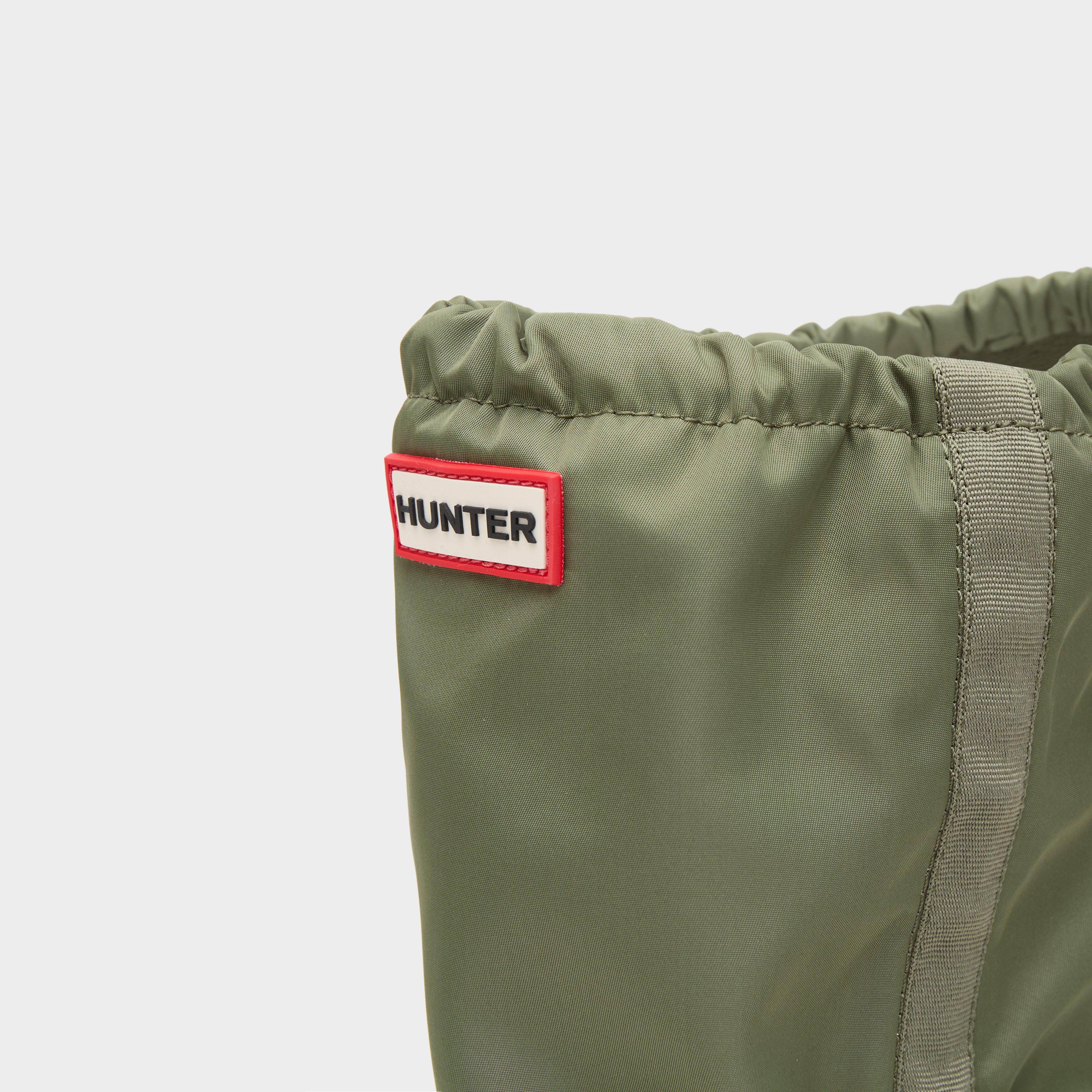 Womens Travel Tall Wellington Boots Green