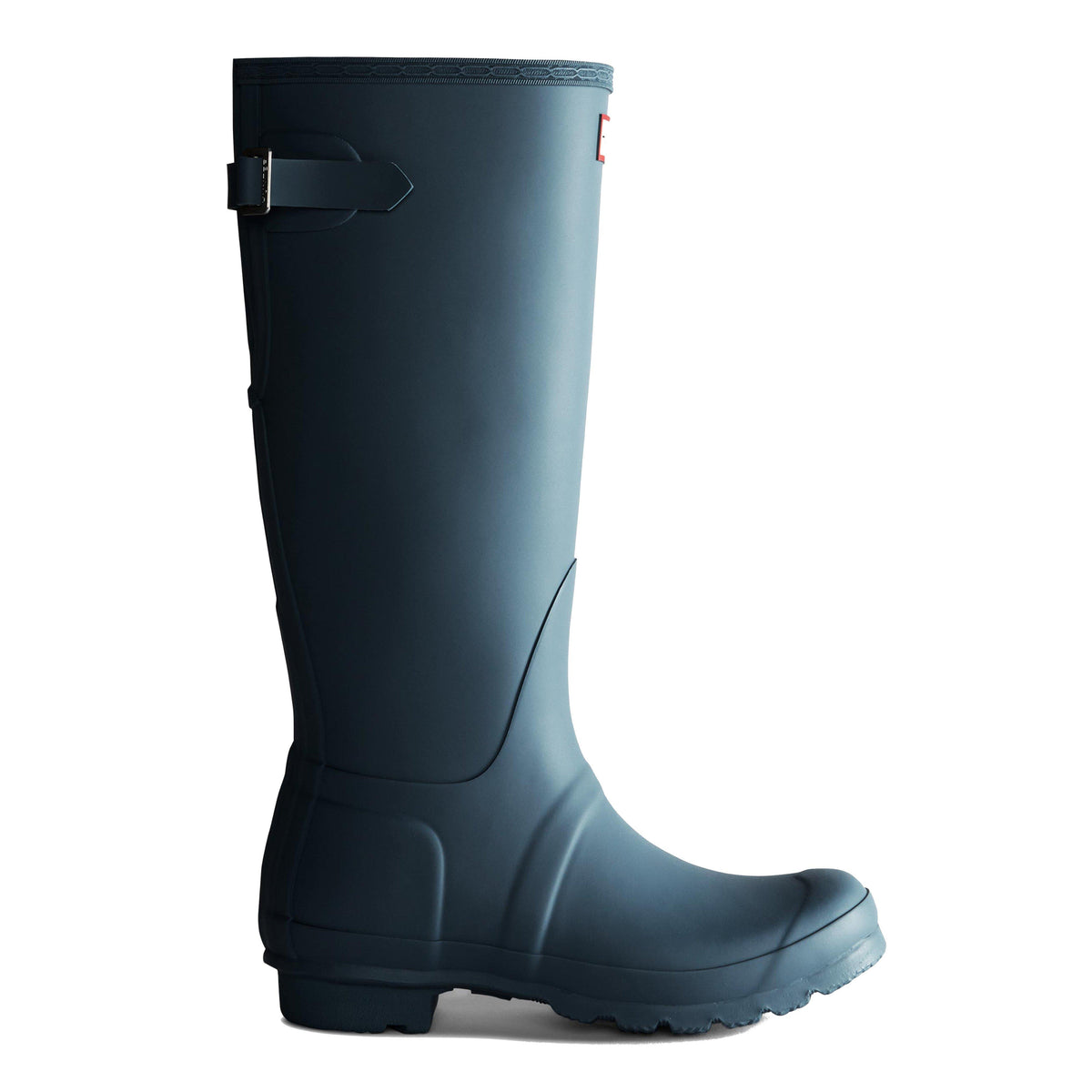 Womens Tall Back Adjustable Wellington Boots Navy