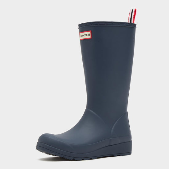 Womens Play Tall Wellington Boots Valtameri Blue