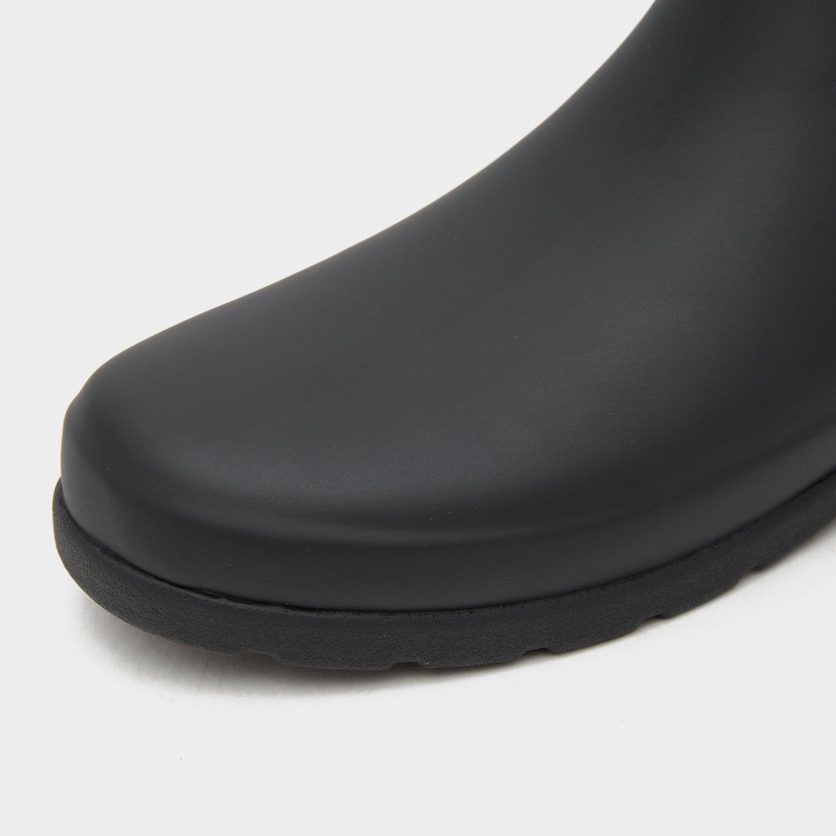 Womens Refined Tall Studded Cuff Wellington Boots Black