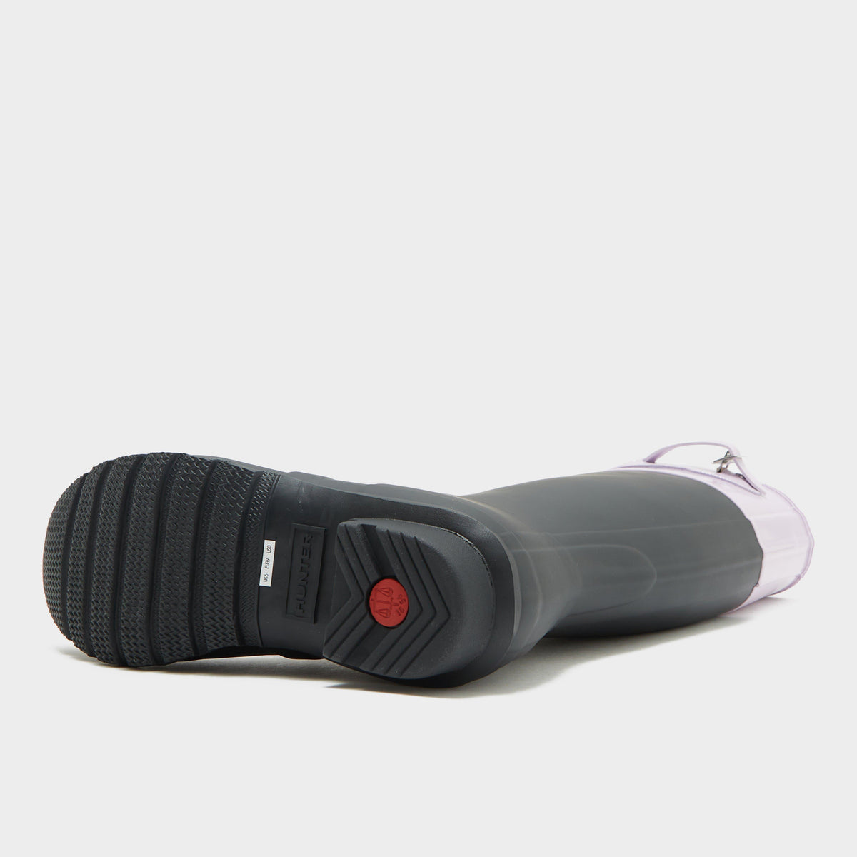 Womens Original Tall Colour Block Wellington Boots Black/Mauve