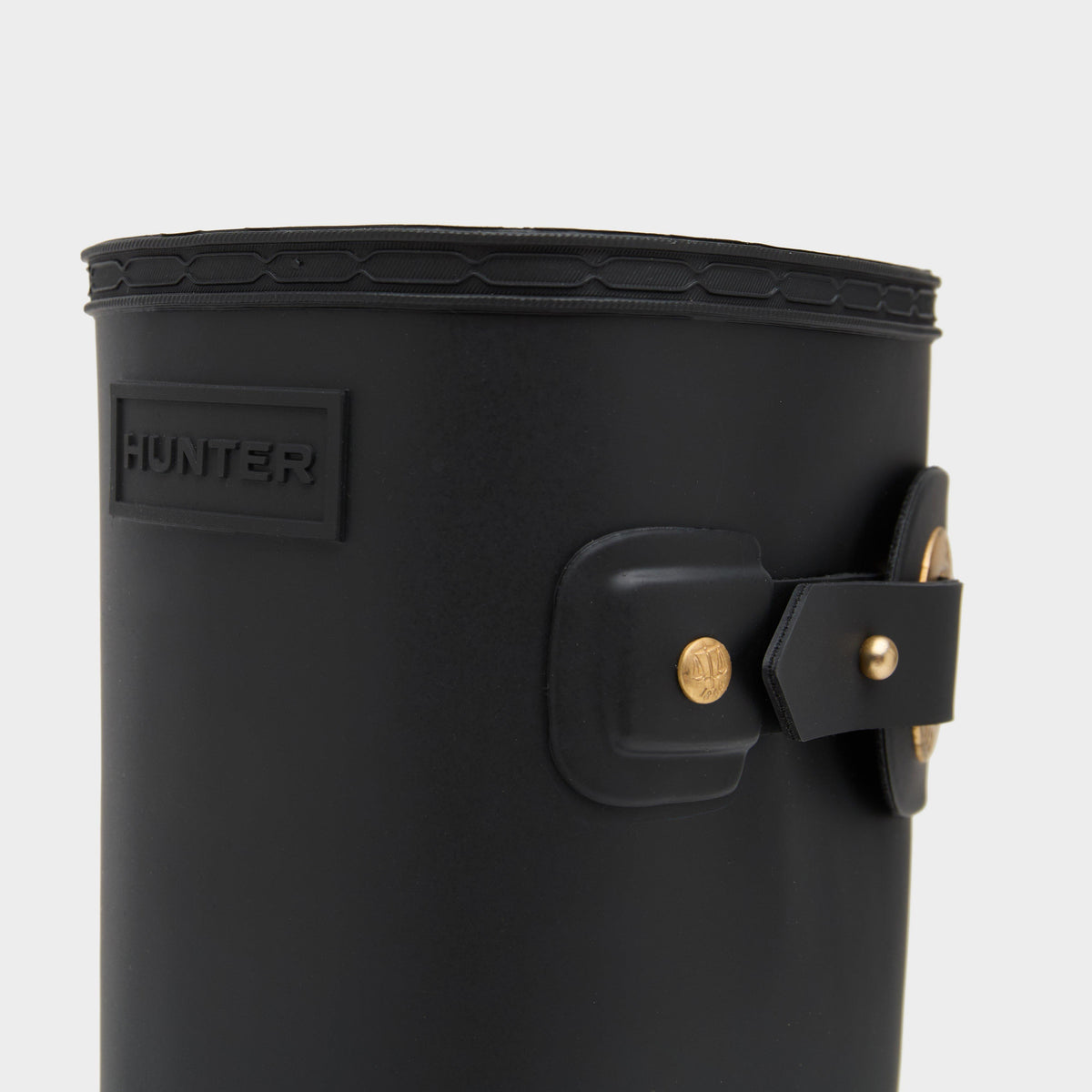 Womens Refined Tall Eyelet Buckle Wellington Boots