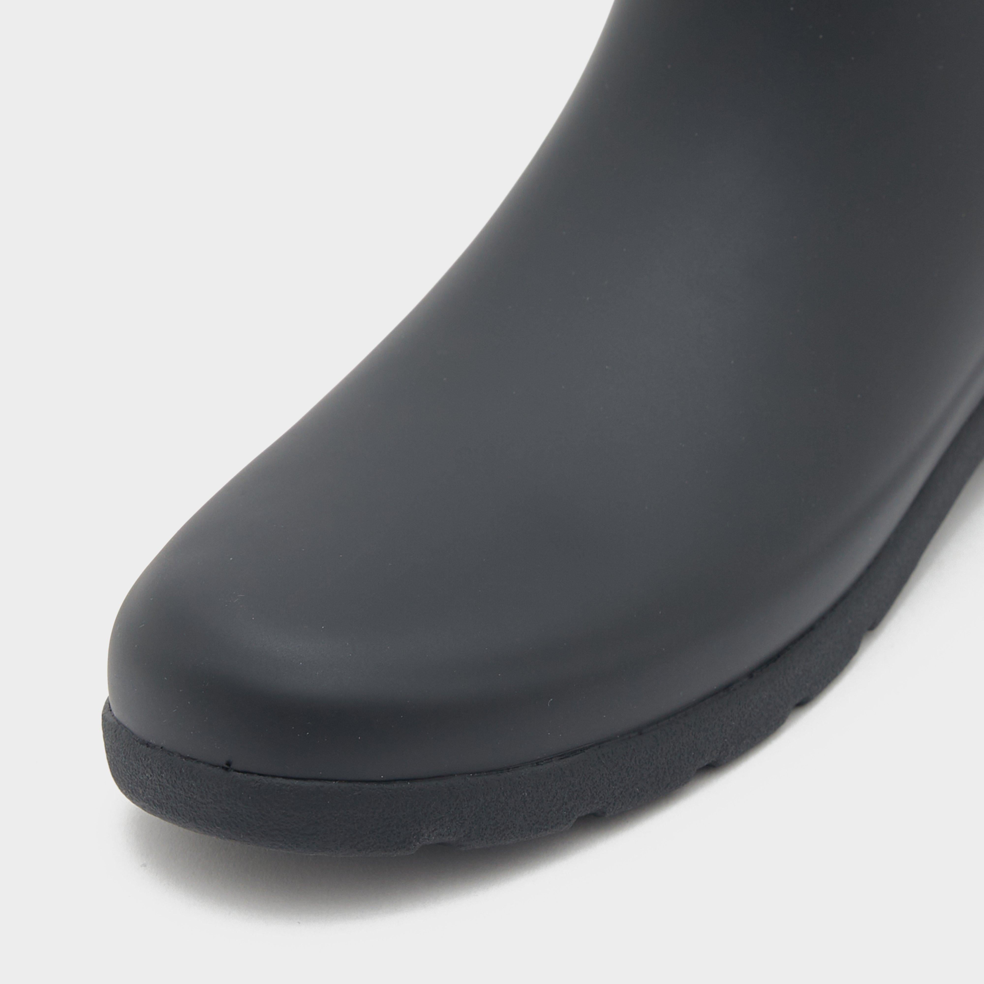 Womens Refined Tall Tri Colour Wellington Boots Black