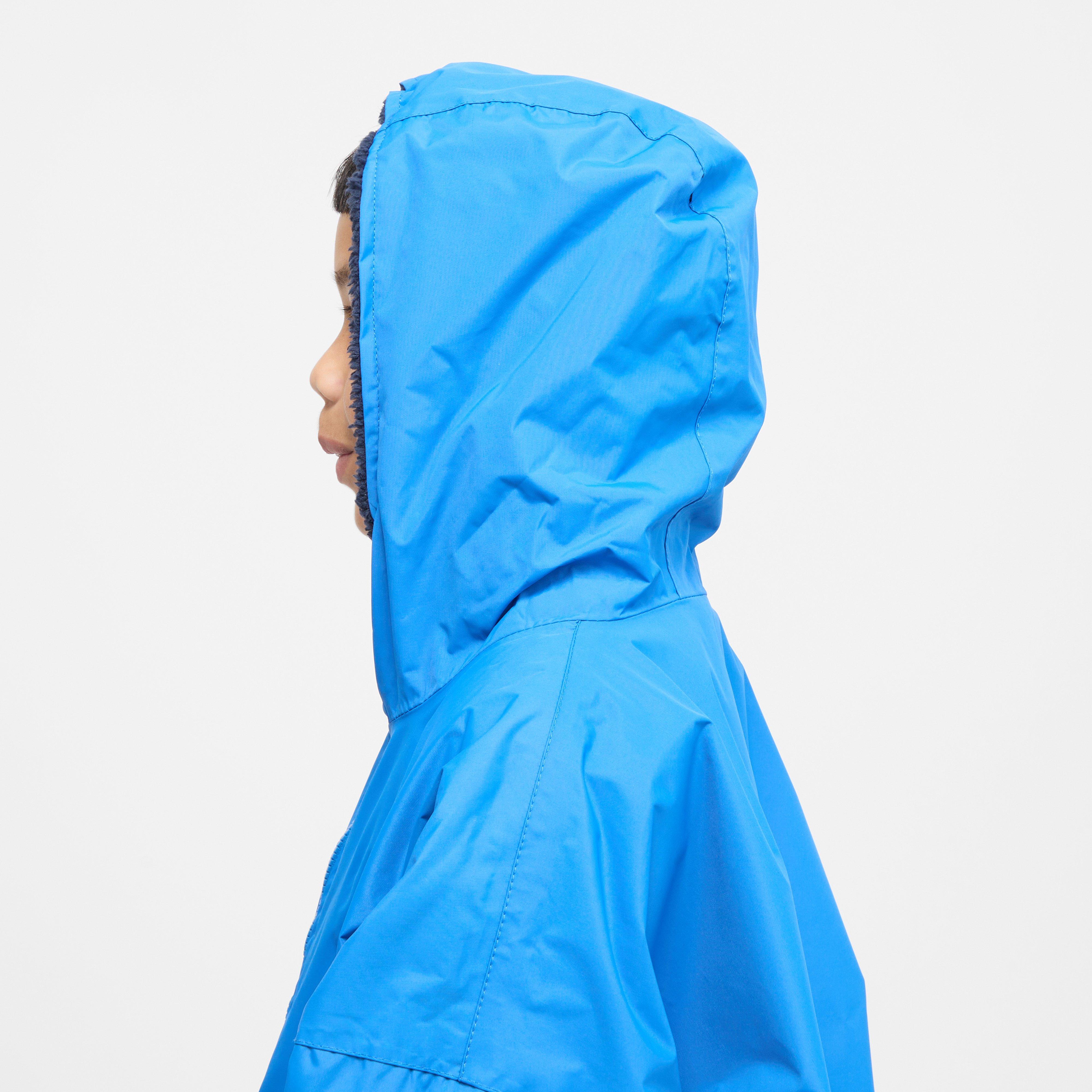 Kids Waterproof Robe Oxford Blue Navy