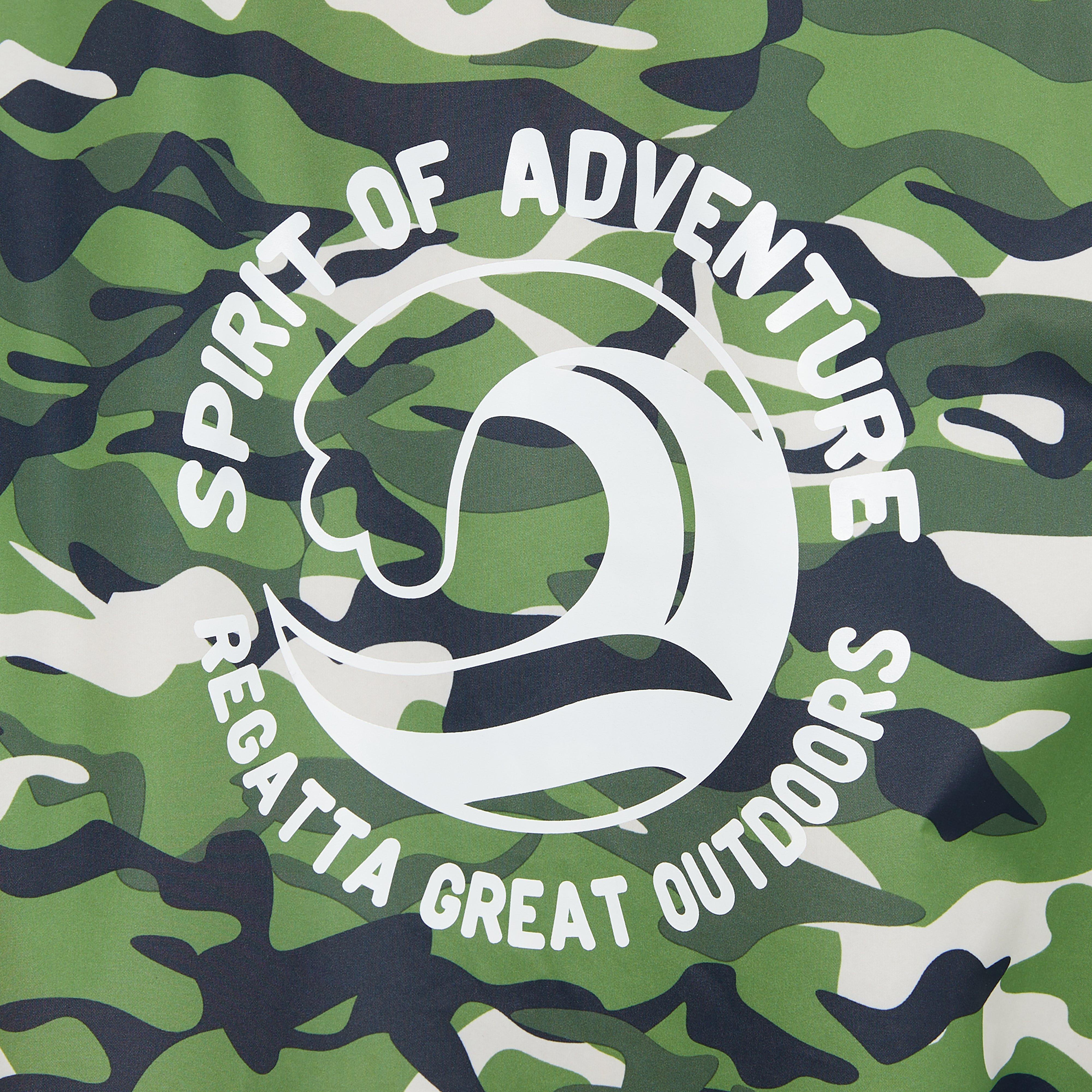 Kids Waterproof Robe Cactus Camouflage