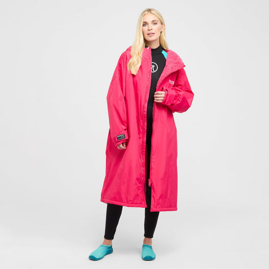 Adults Waterproof Robe Pink