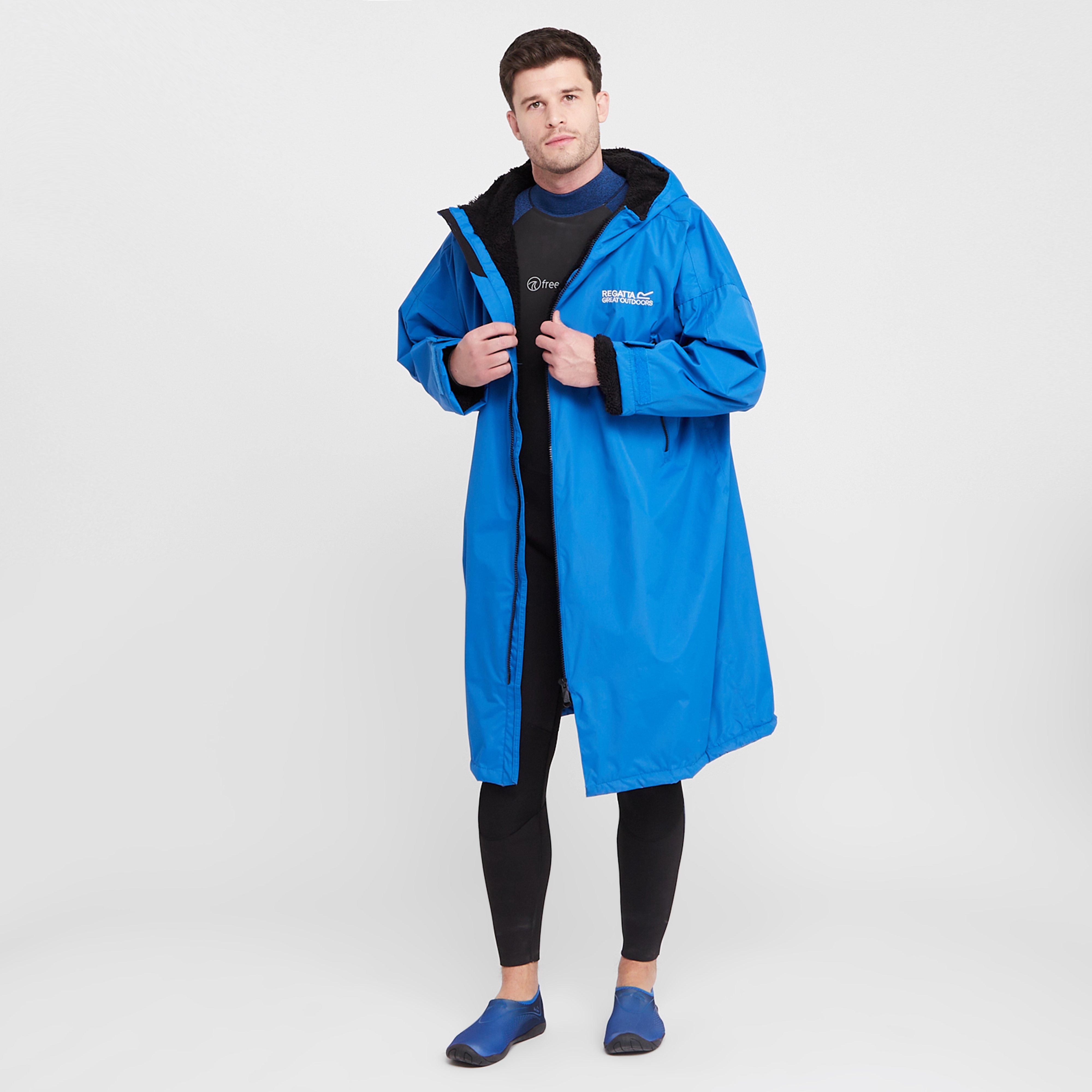 Adults Waterproof Robe Oxford Blue