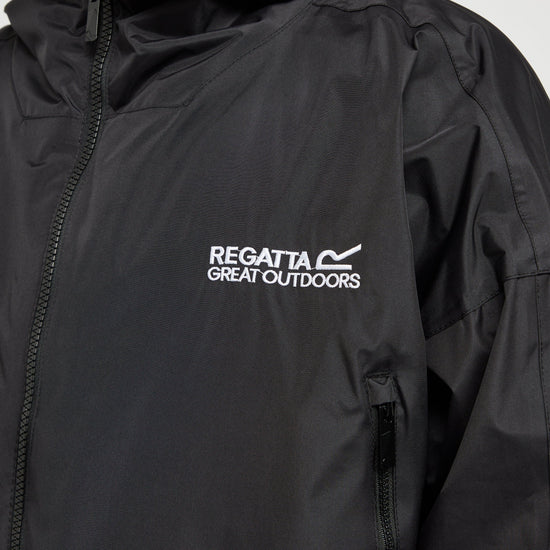 Adults Waterproof Robe Black