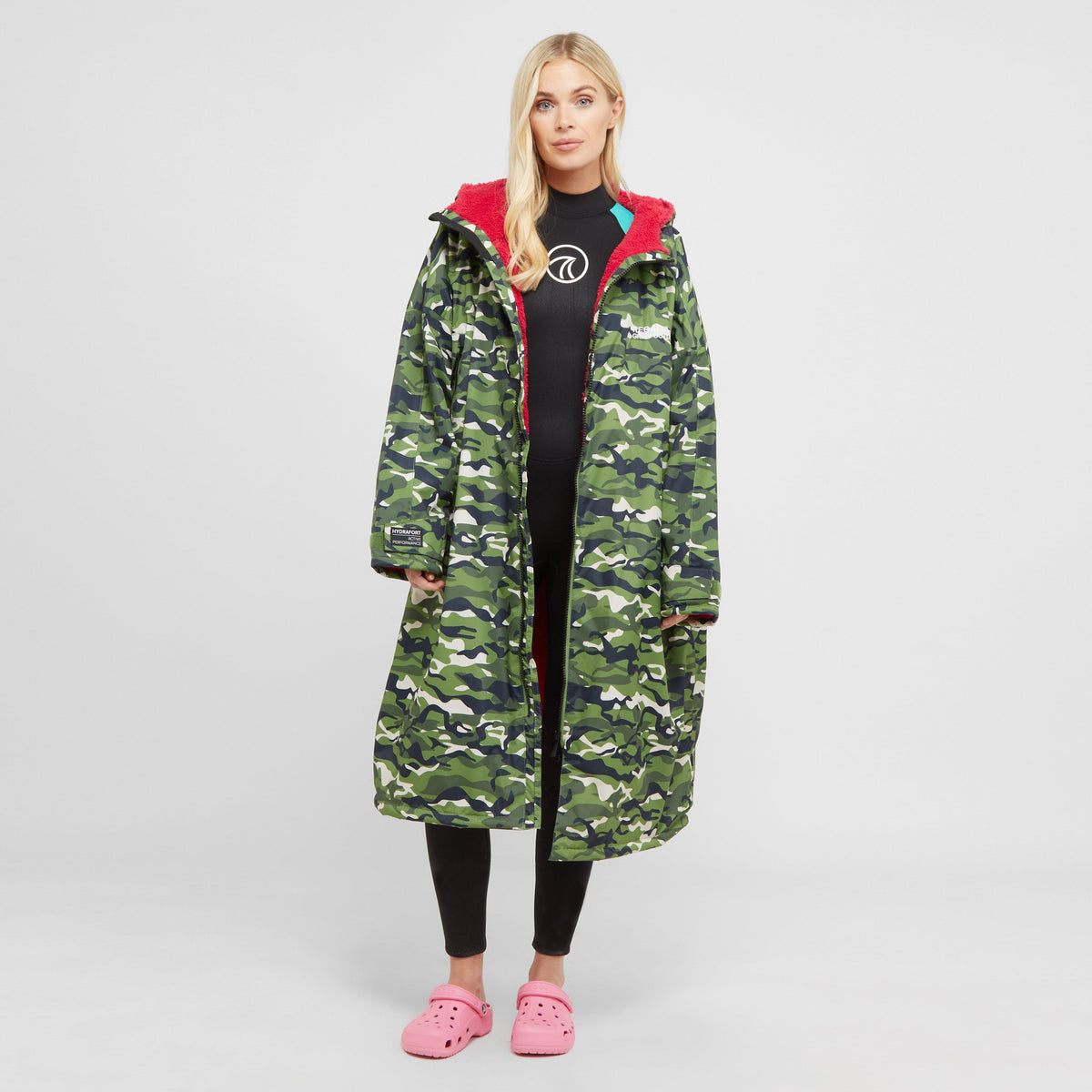 Adults Waterproof Robe Cactus Camouflage