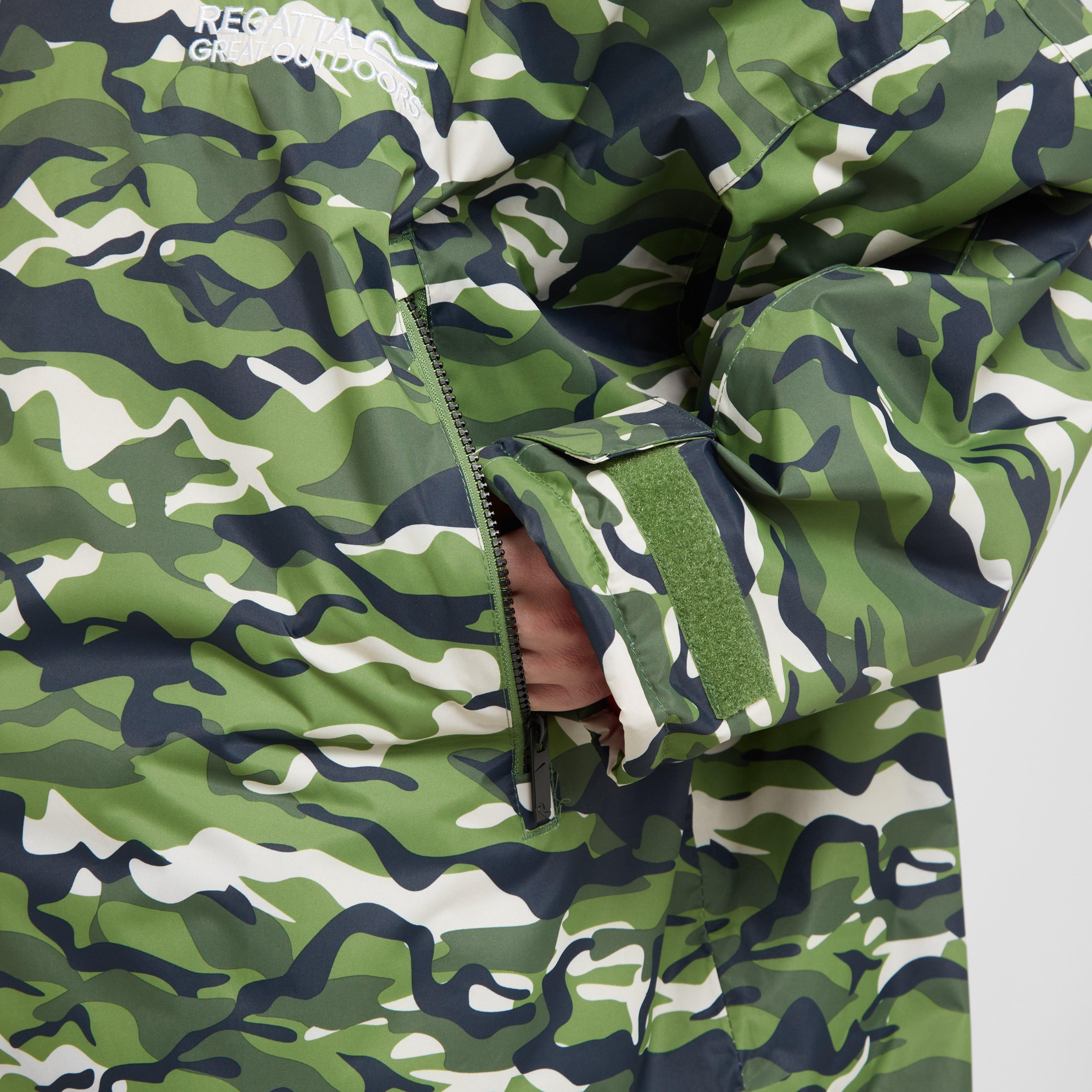 Adults Waterproof Robe Cactus Camouflage