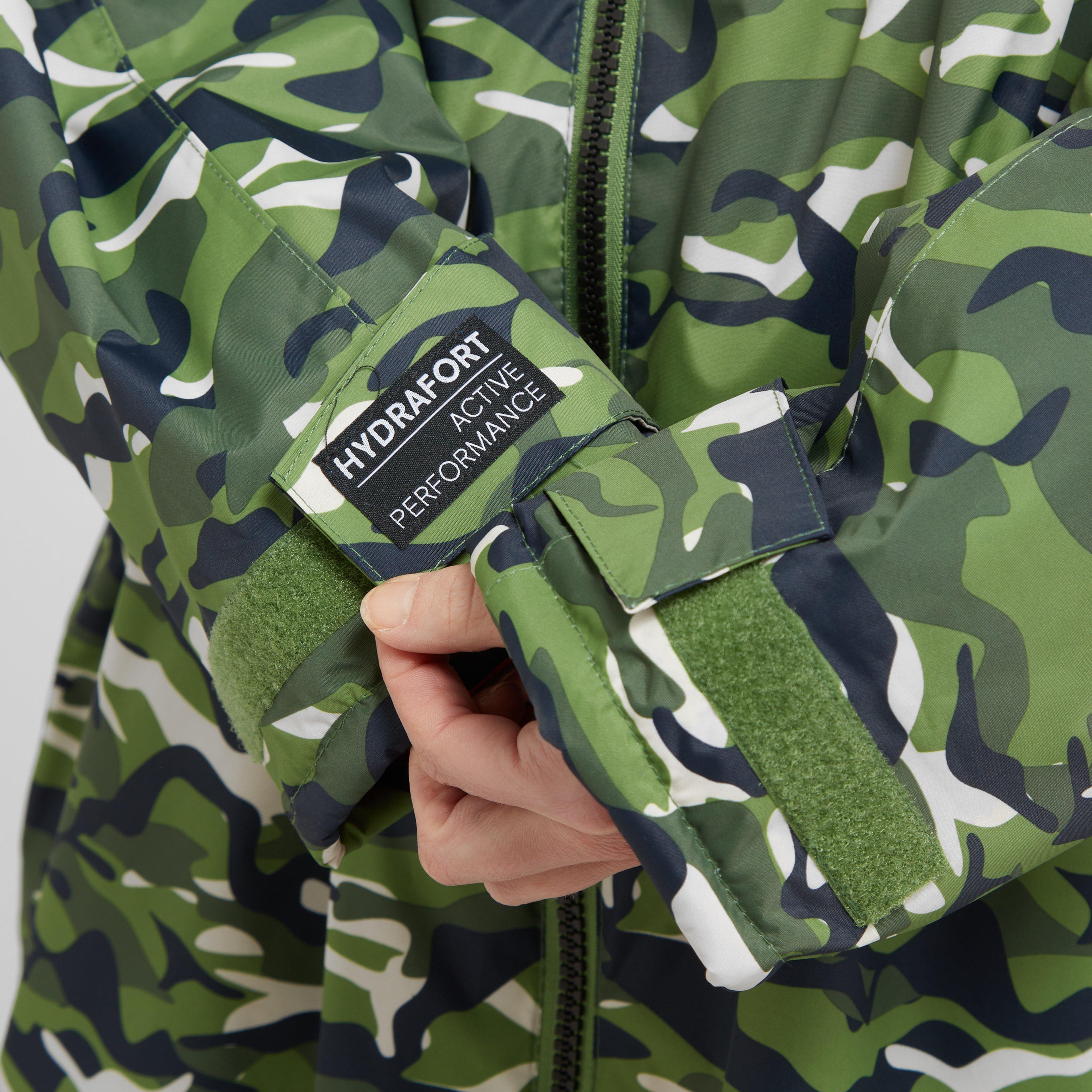 Adults Waterproof Robe Cactus Camouflage