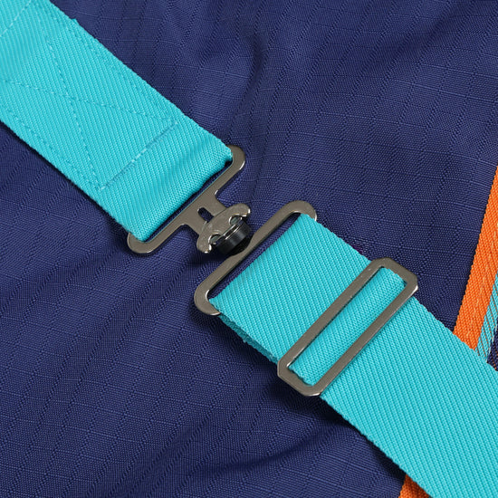 Tempest Original 100g Combo Neck Turnout Rug Navy Blue