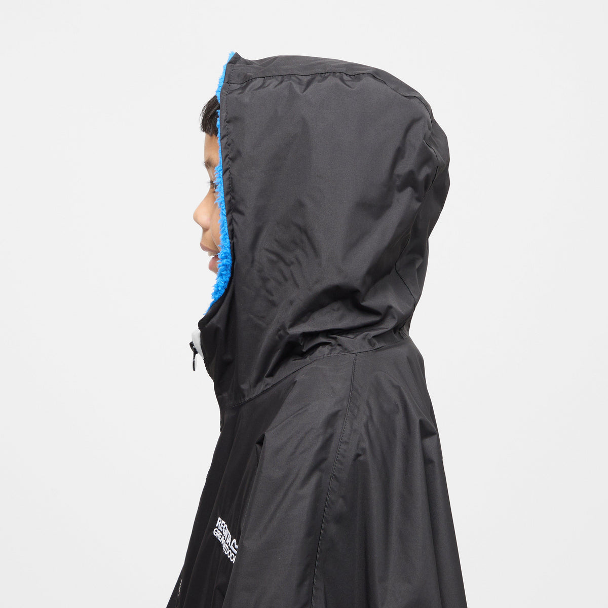 Kids Waterproof Robe Navy