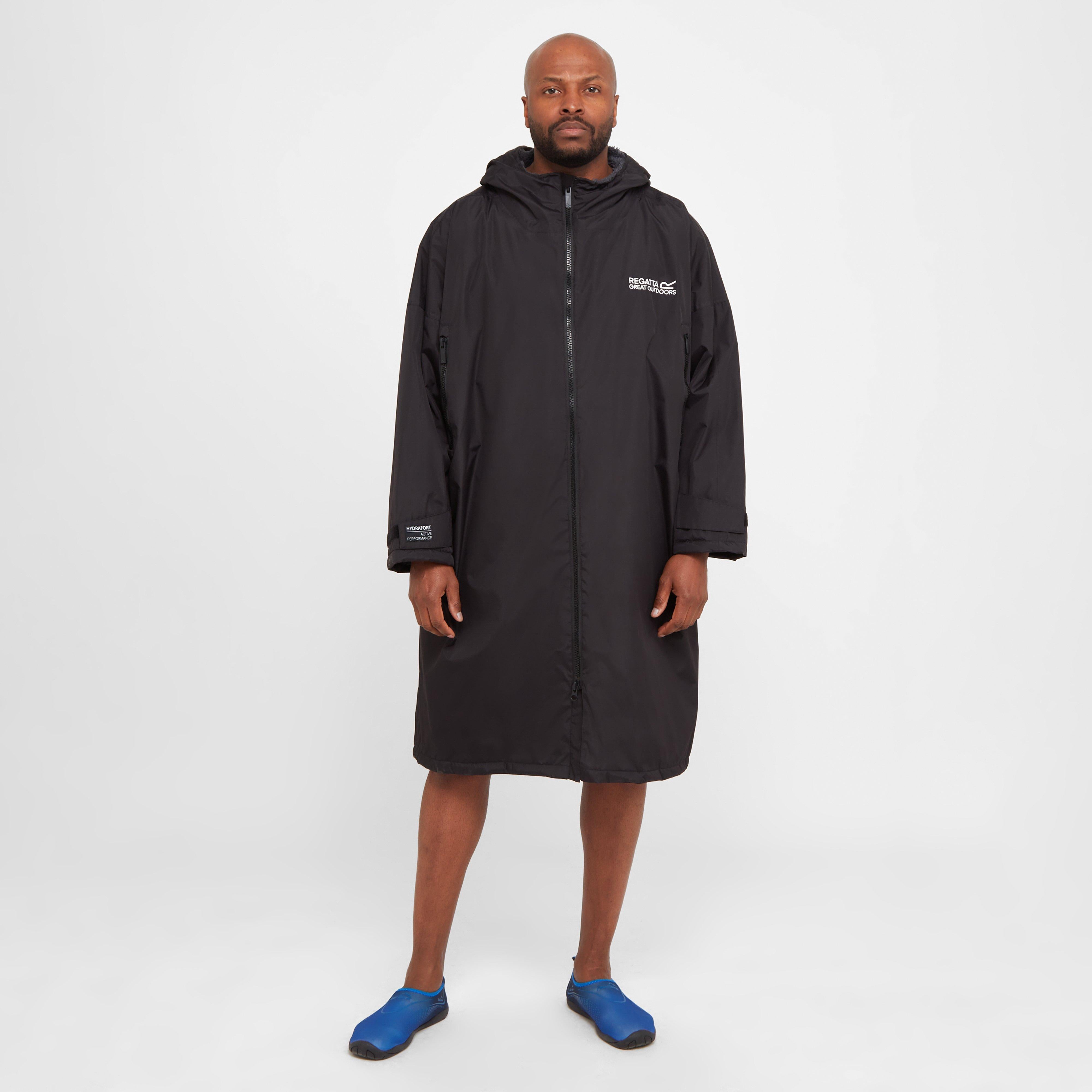 Adults Waterproof Robe Dark Grey