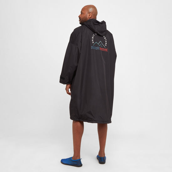 Adults Waterproof Robe Dark Grey