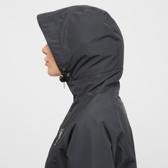 Womens Team Waterproof Jacket Black