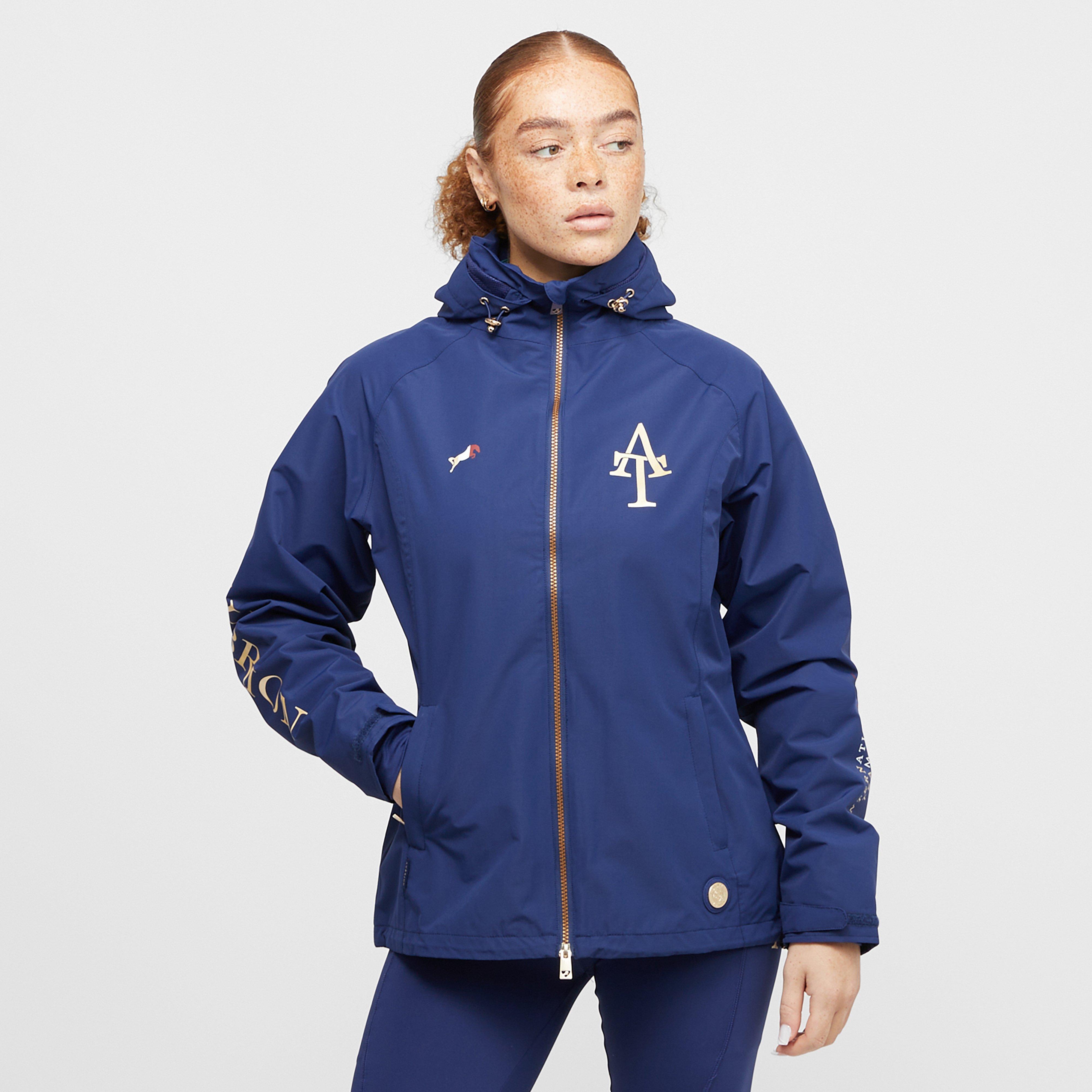 Womens Team Waterproof Jacket Navy